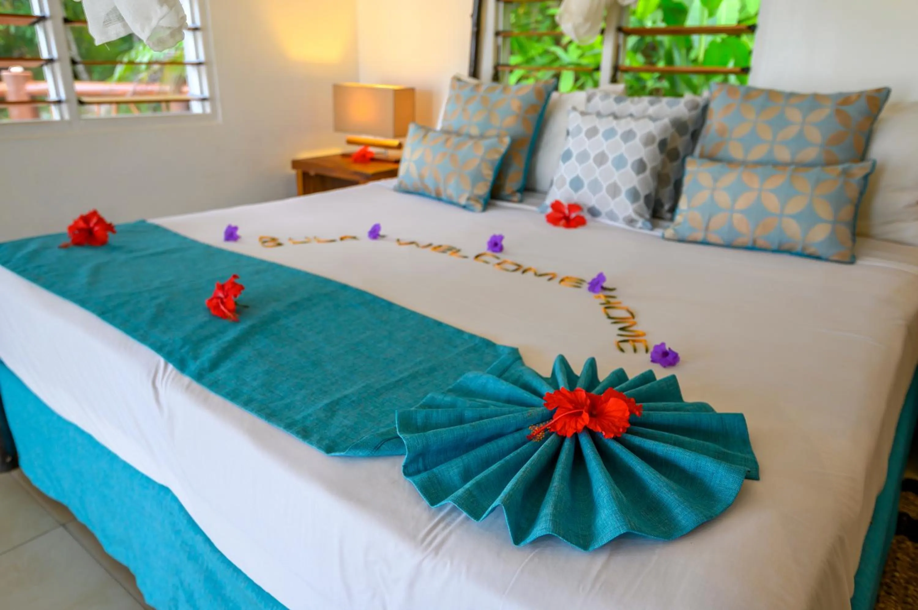 Bed in Tropica Island Resort-Adults Only