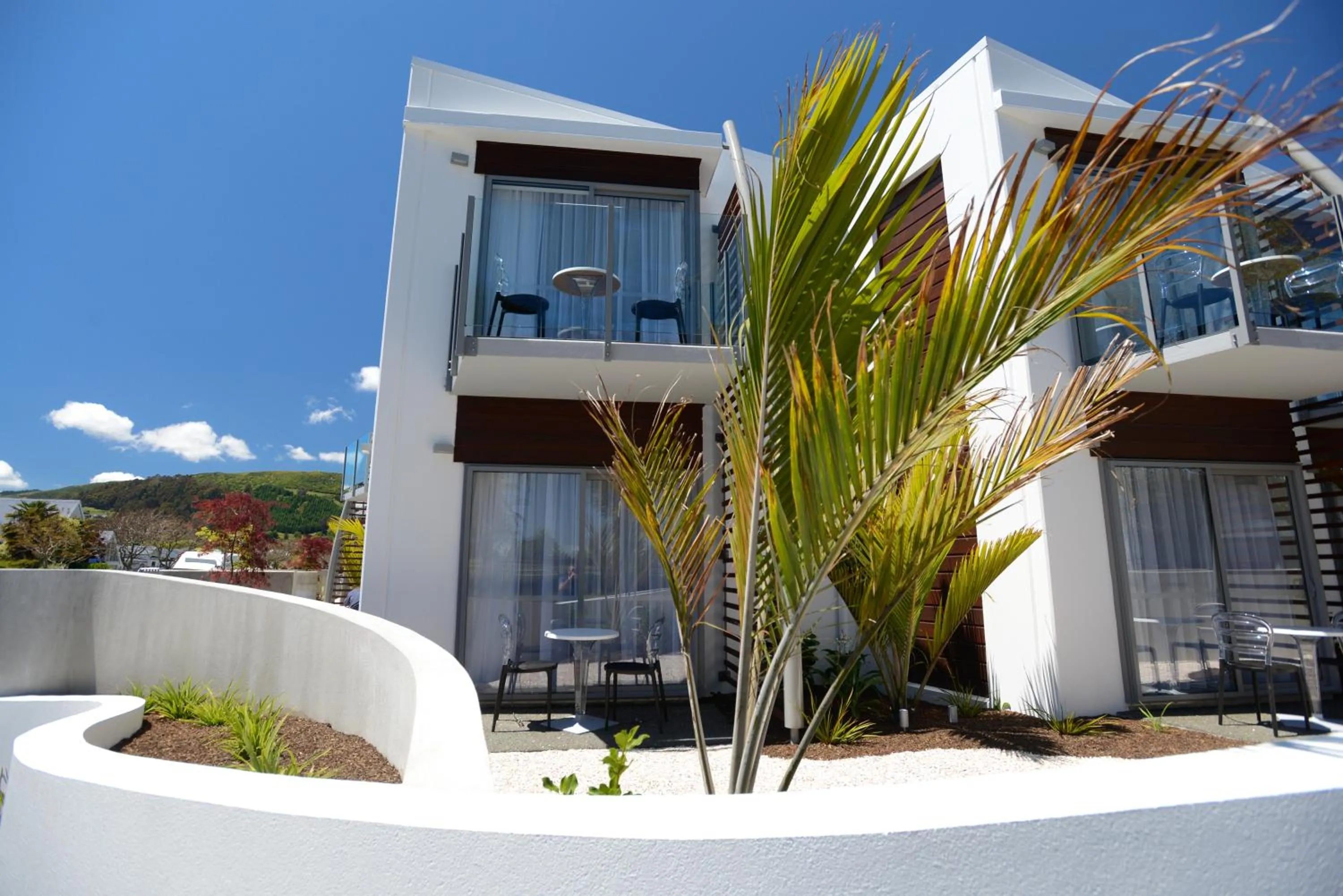 Facade/entrance in The Sails Nelson