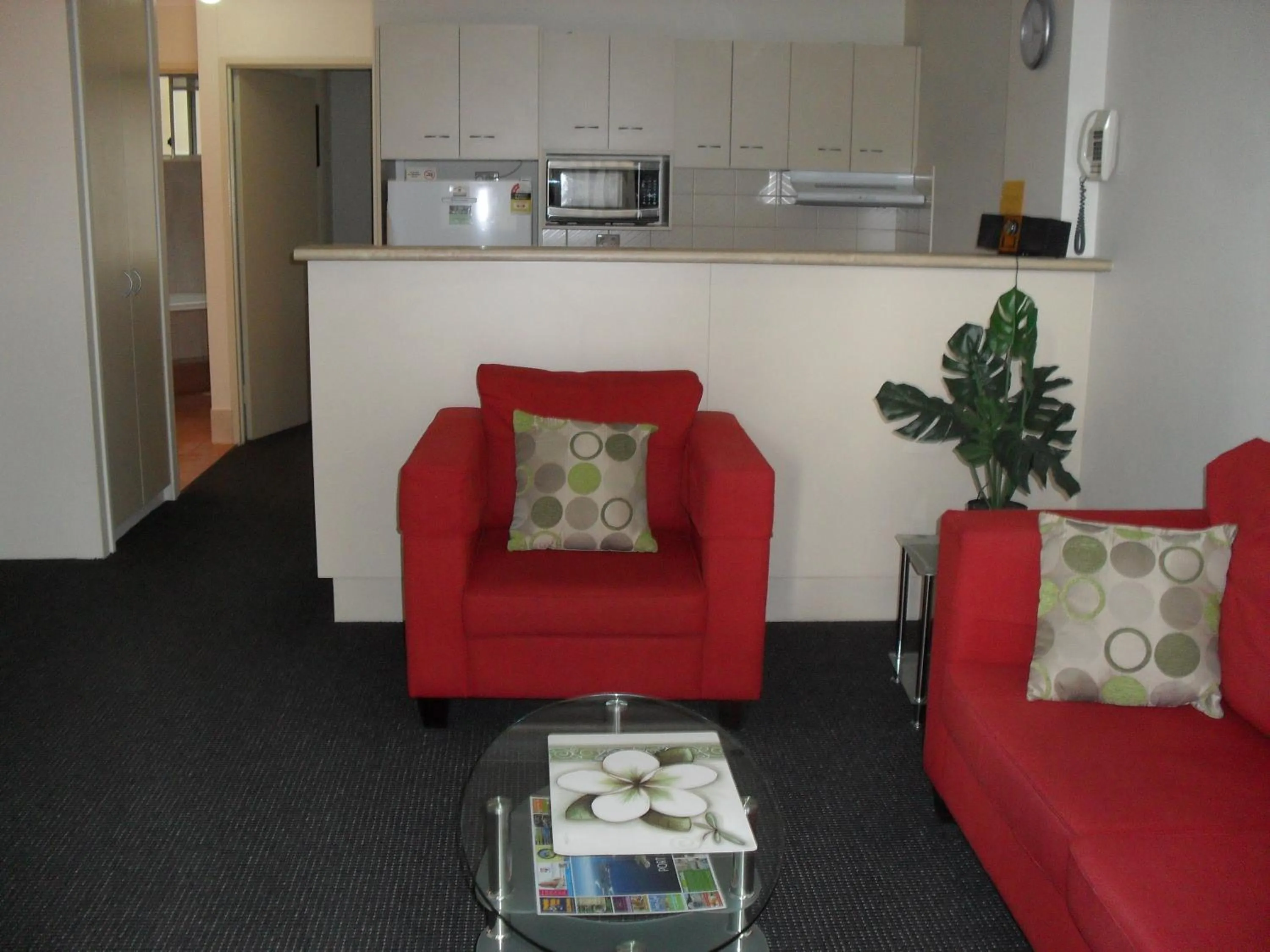 Kitchen or kitchenette in Beaches Serviced Apartments