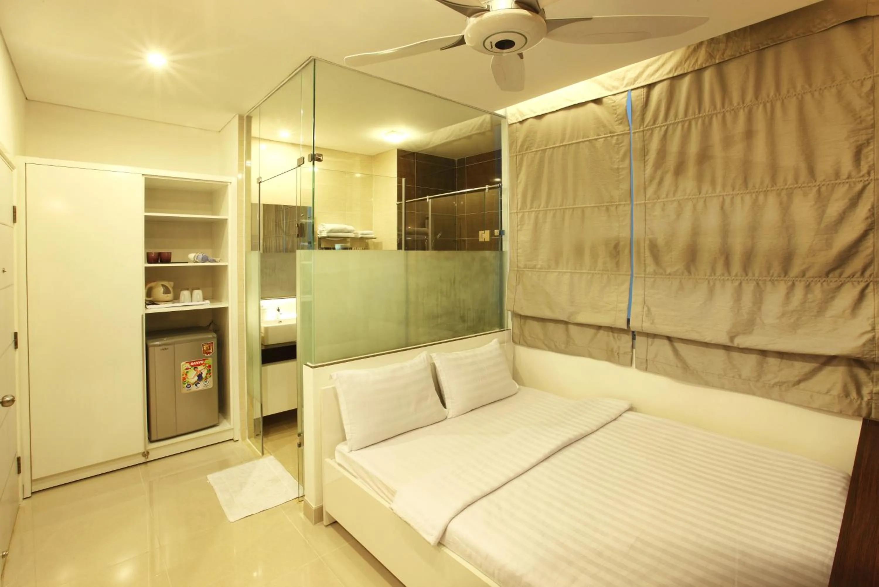 Bed in Yellow House Saigon