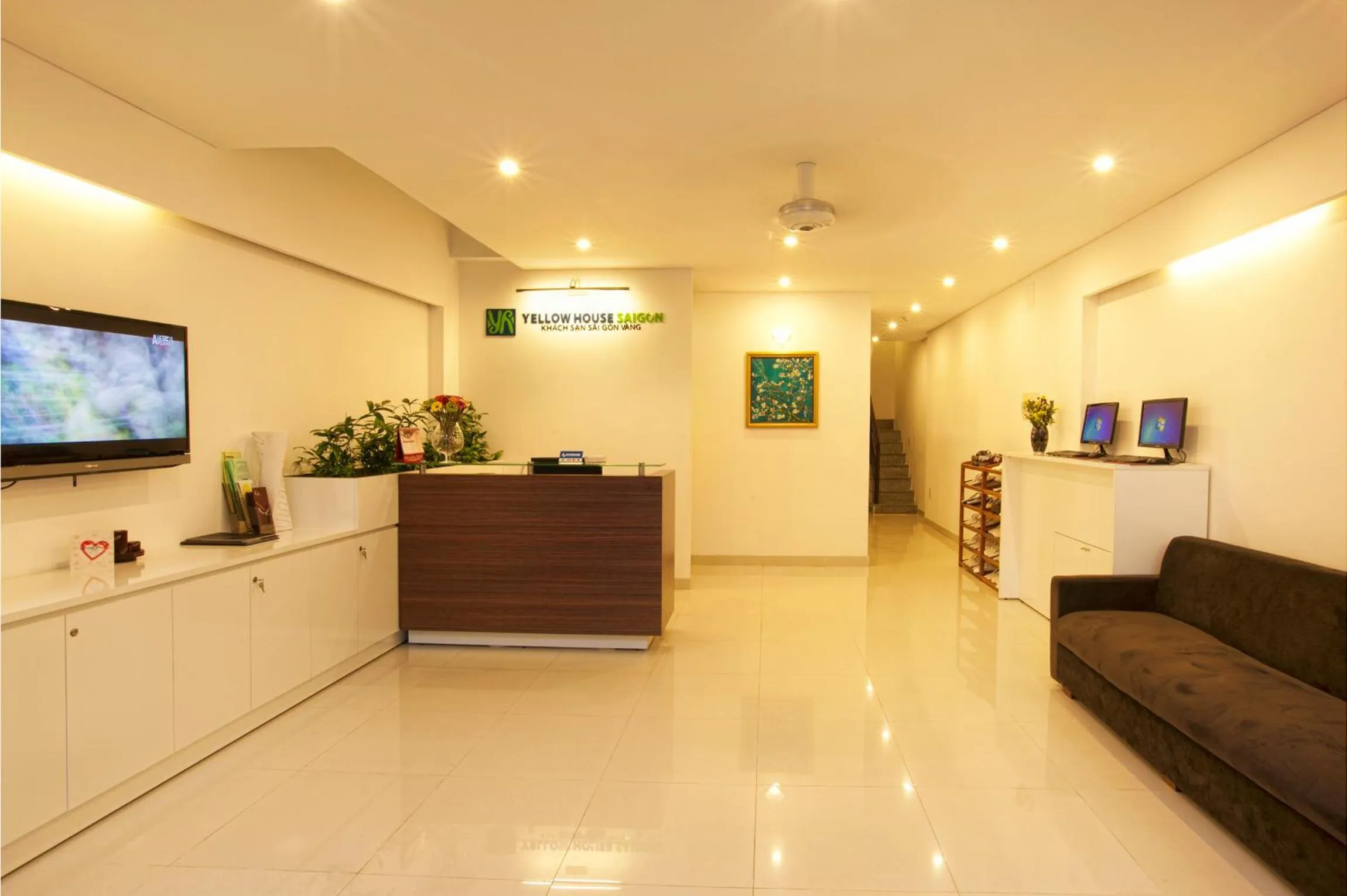 Lobby or reception in Yellow House Saigon