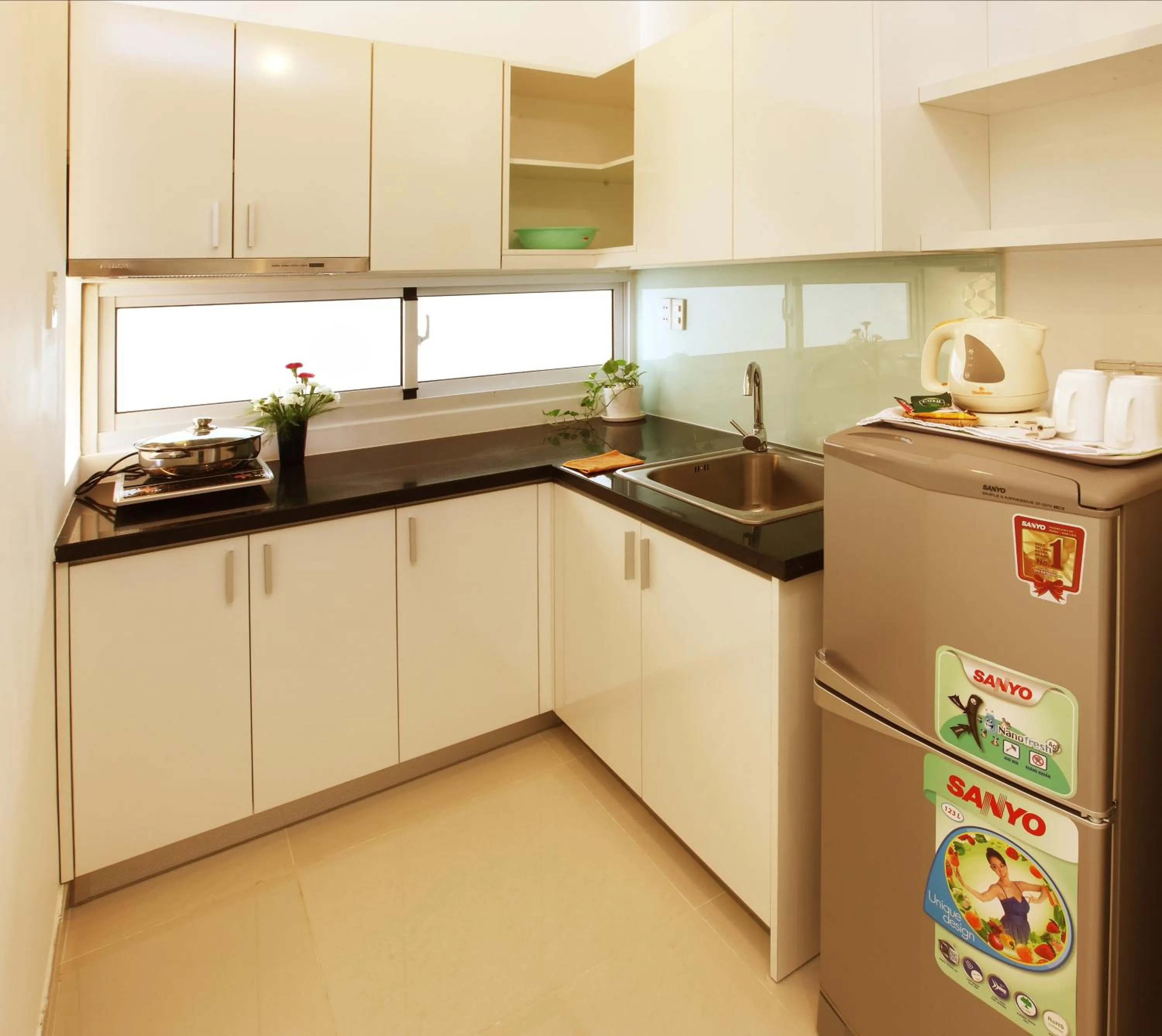 Kitchen or kitchenette in Yellow House Saigon
