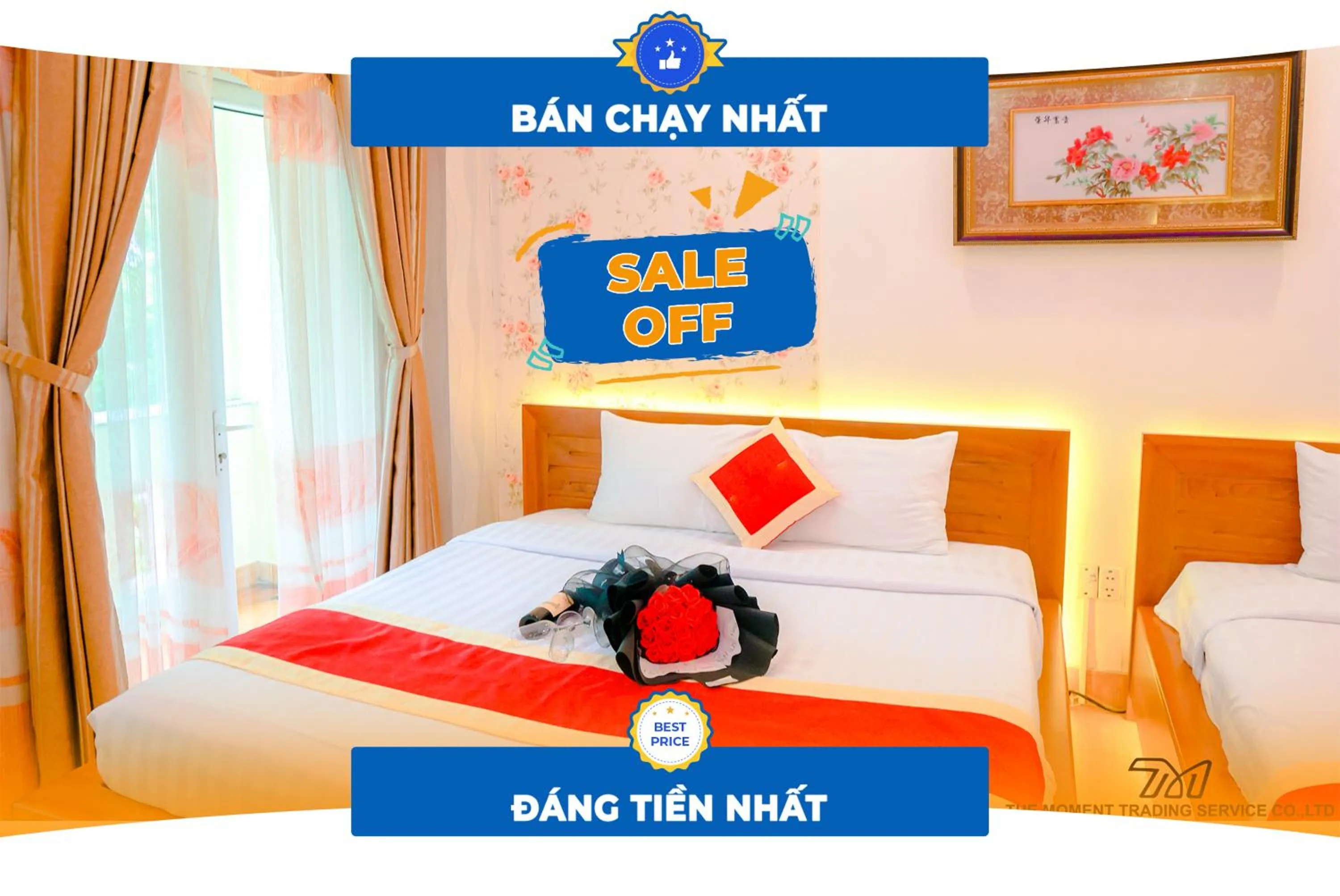 Bed in Seika Hotel by The Moment