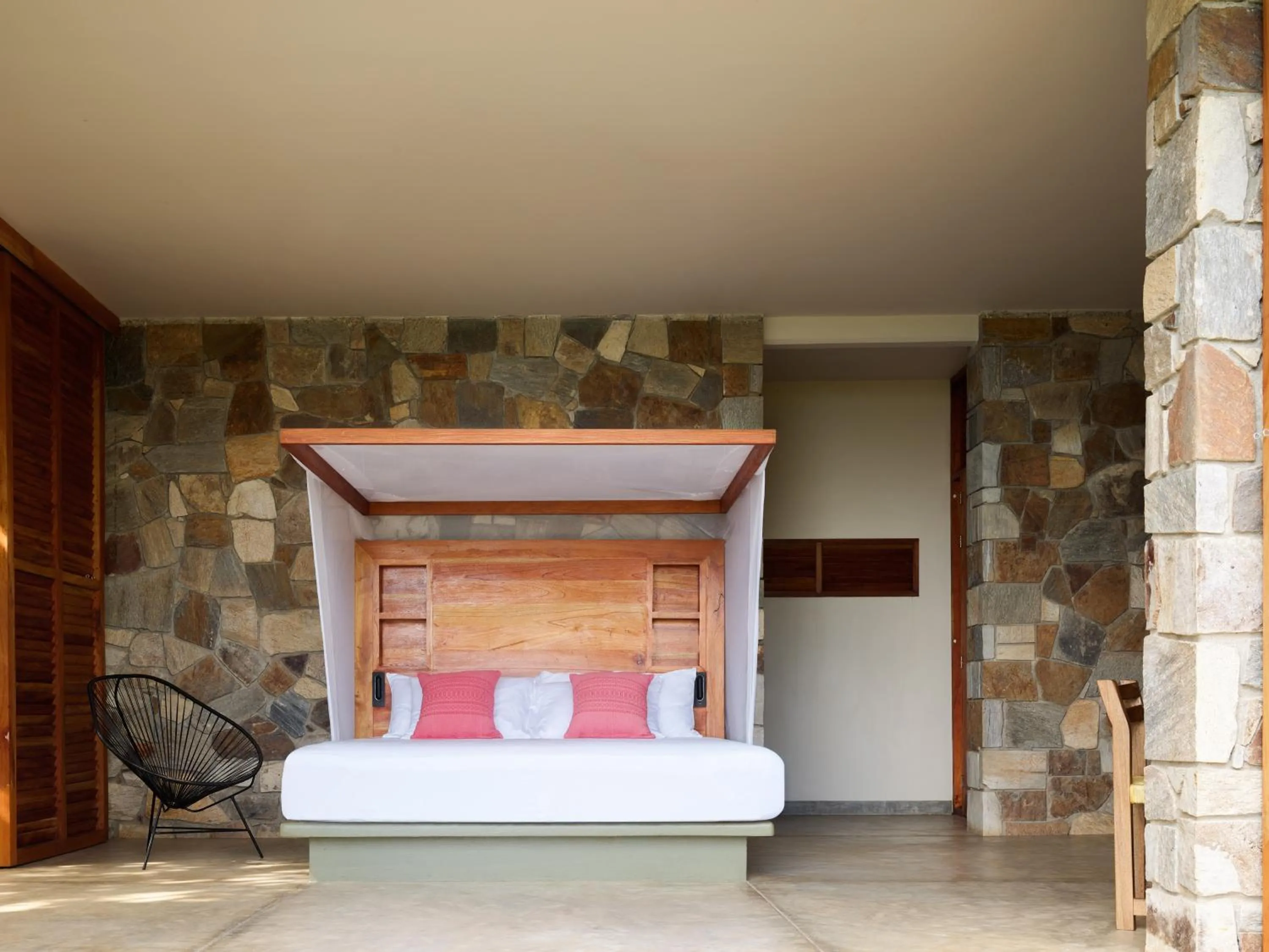 Bed in Cocolia Hotel