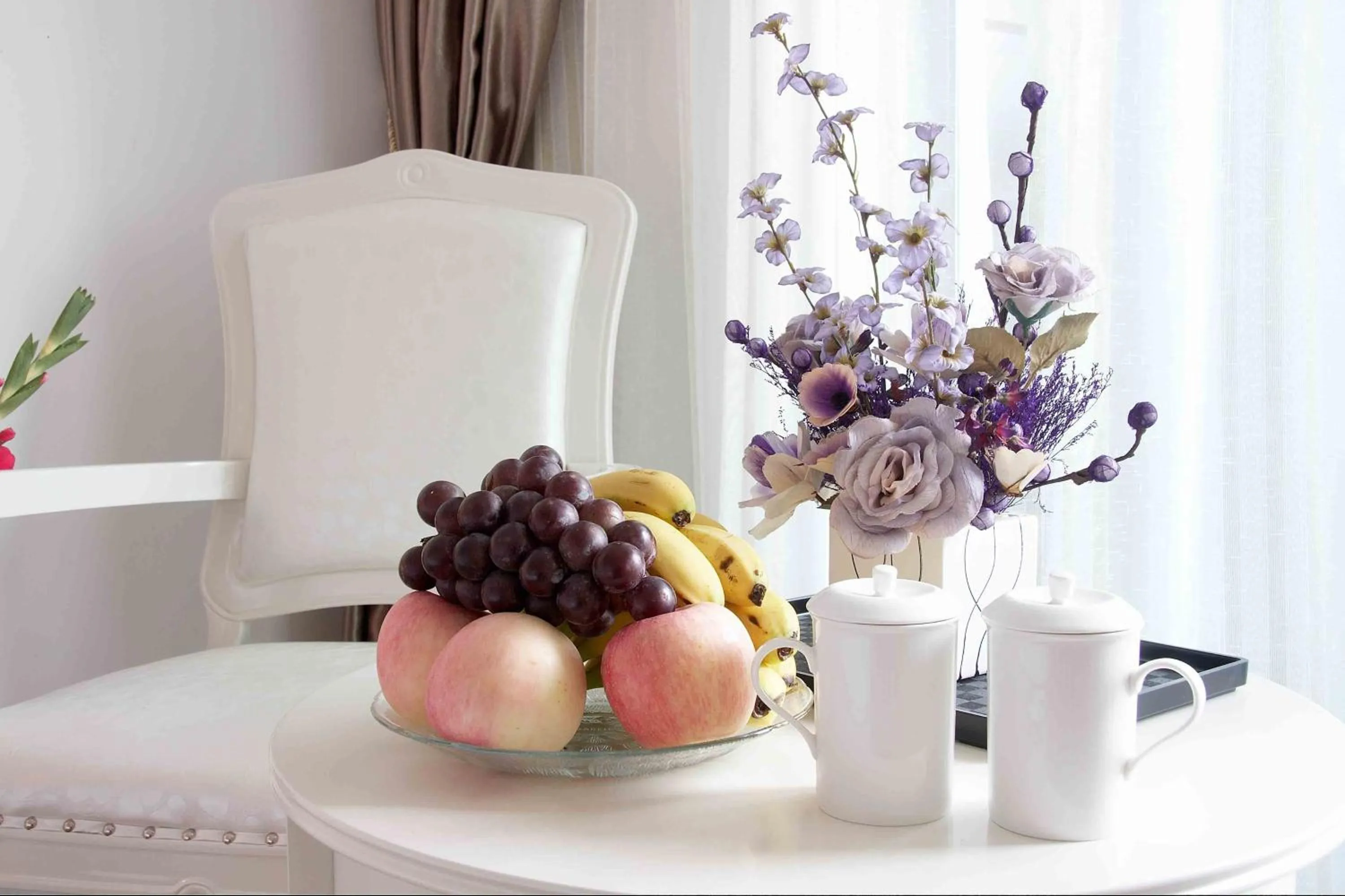 Seating area in Mihua Times You Apartment