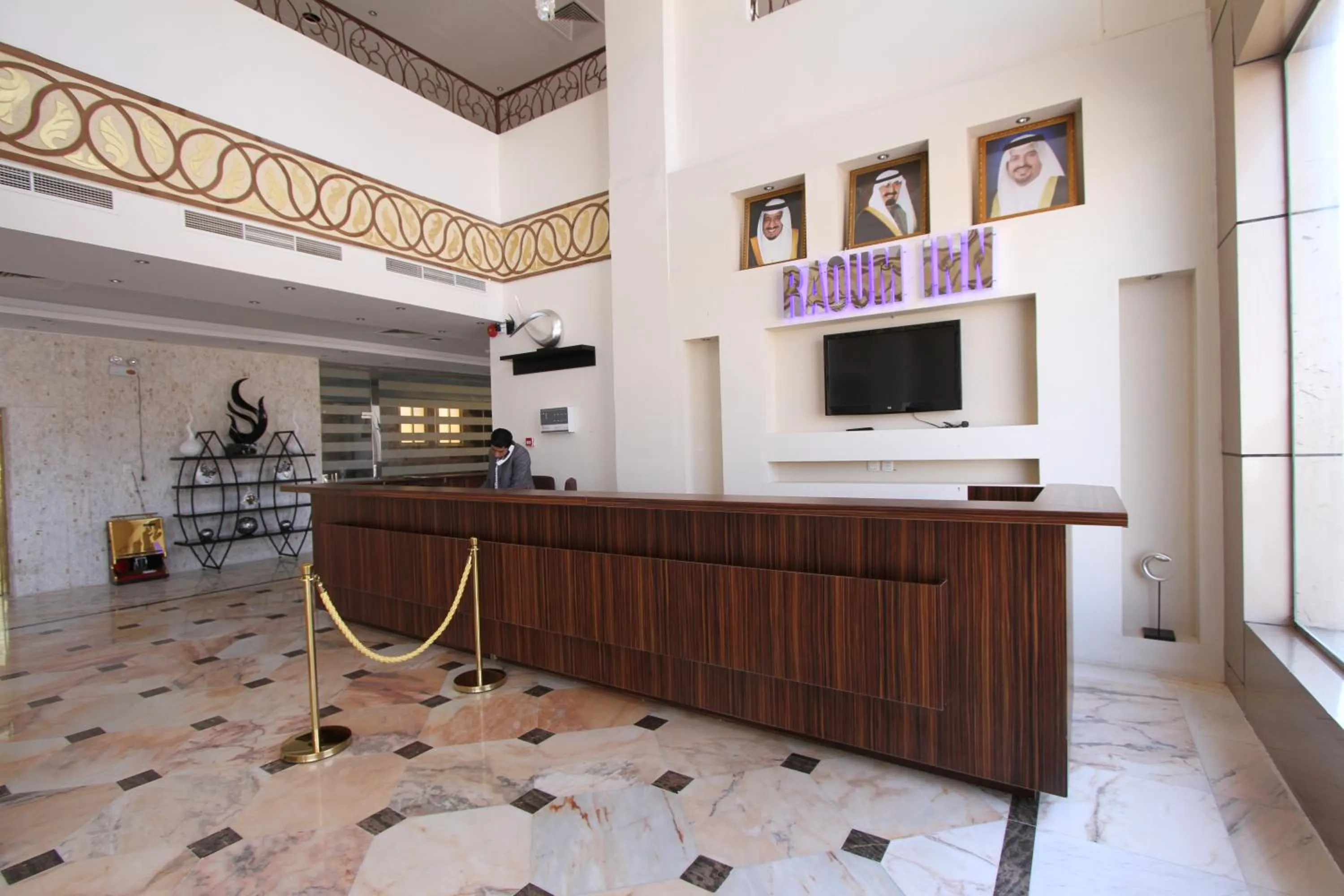 Lobby or reception in رؤوم إن للشقق المخدومة-Raoum Inn Serviced Apartments