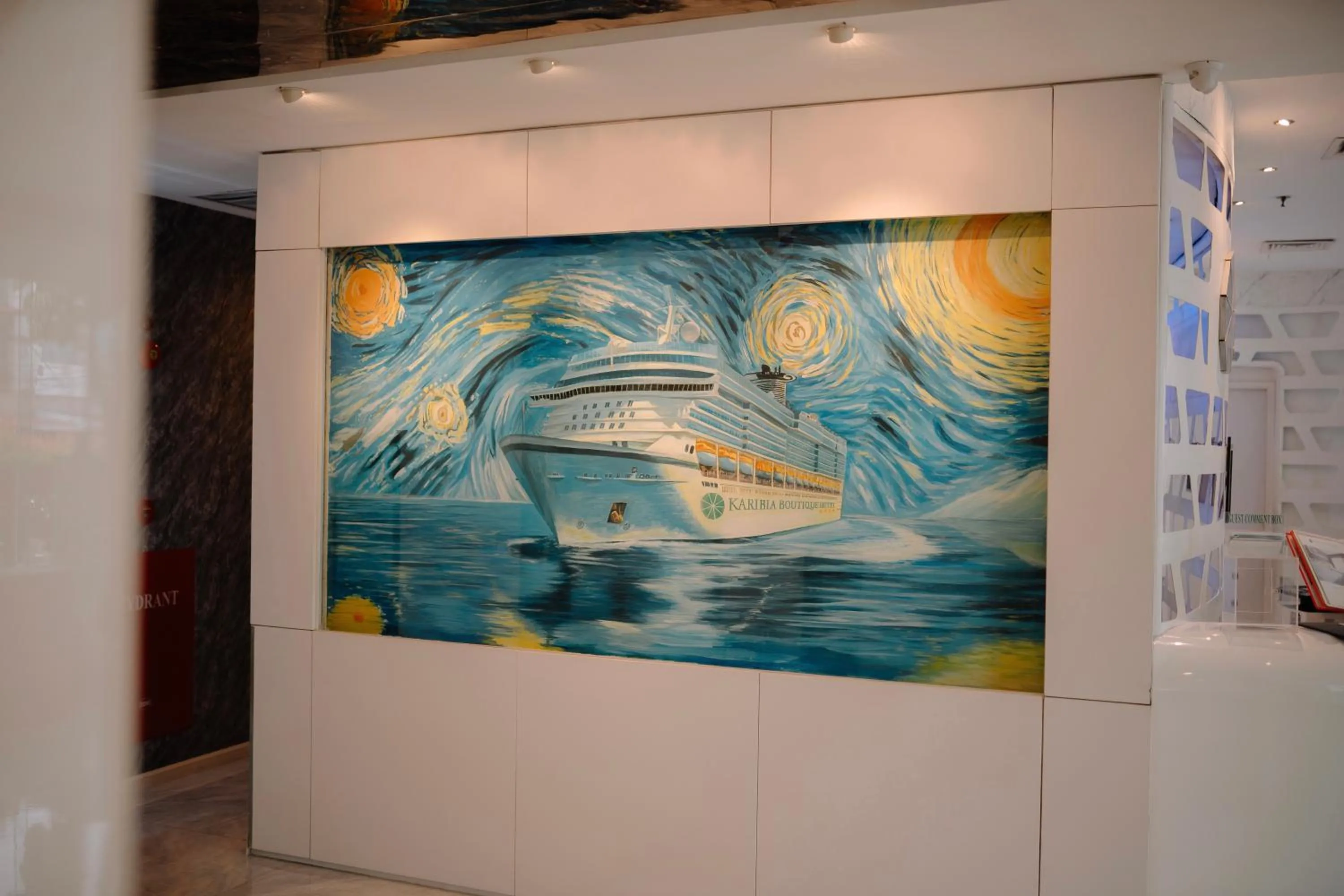 Lobby or reception in Karibia Boutique Hotel