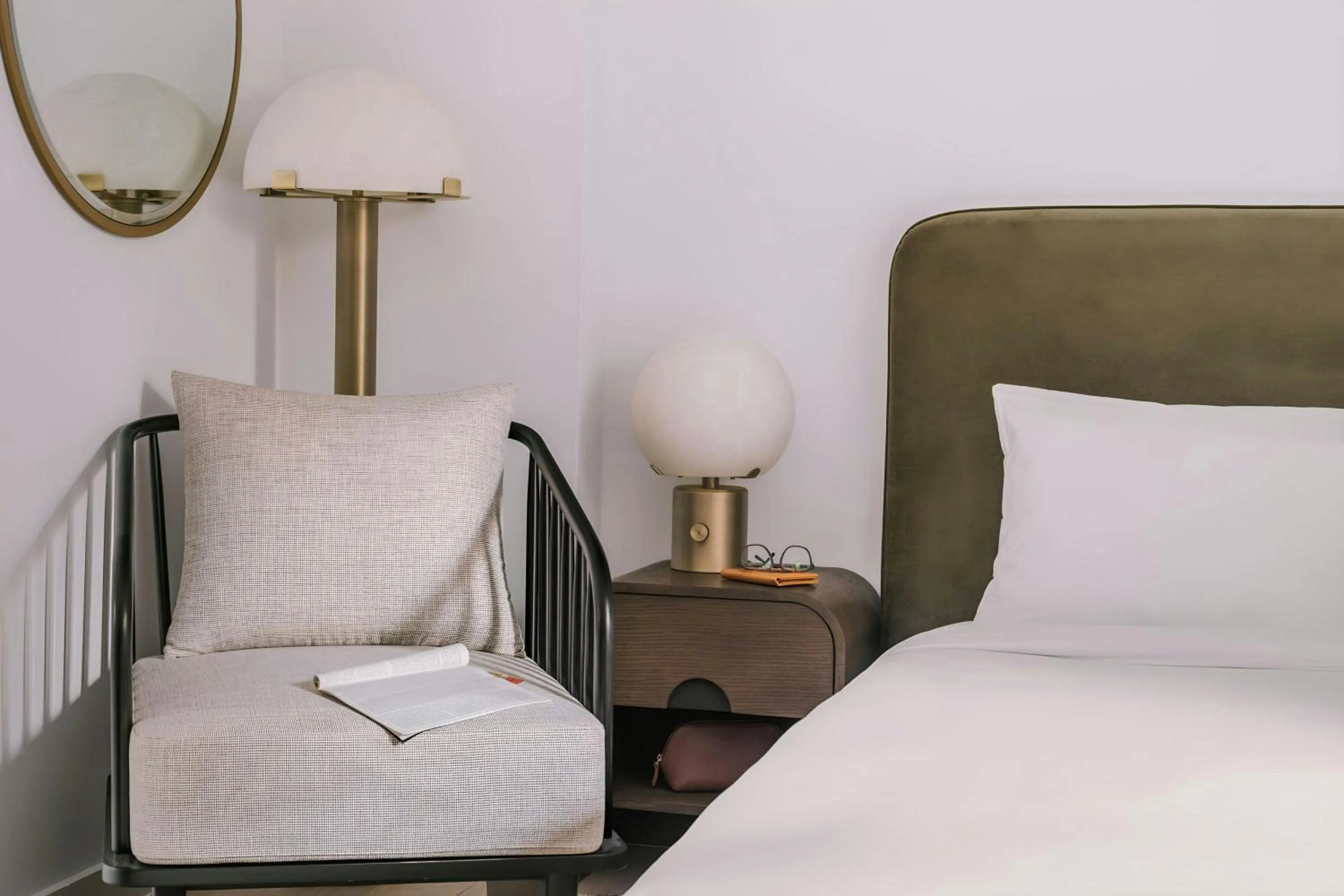 Bedroom, Bed in Sonder by Marriott Bonvoy The Nash Apartments Midtown East