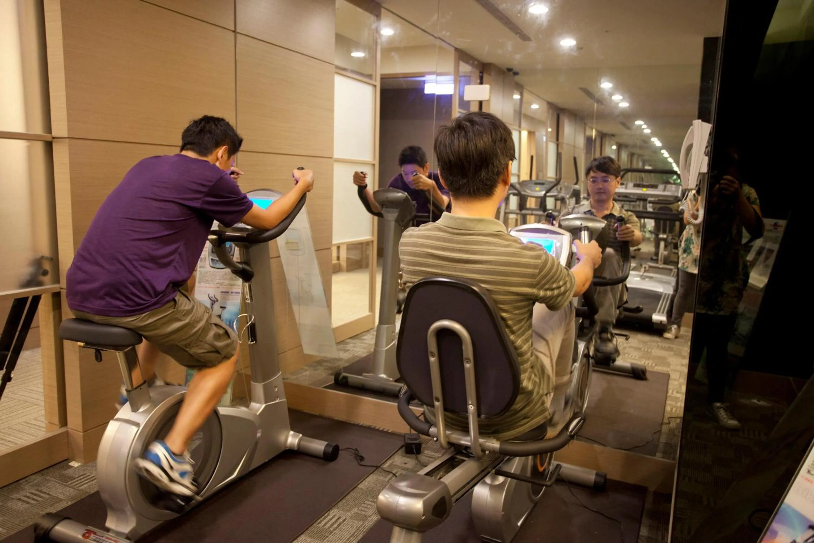 Fitness centre/facilities in Sun Moon Lake Hotel