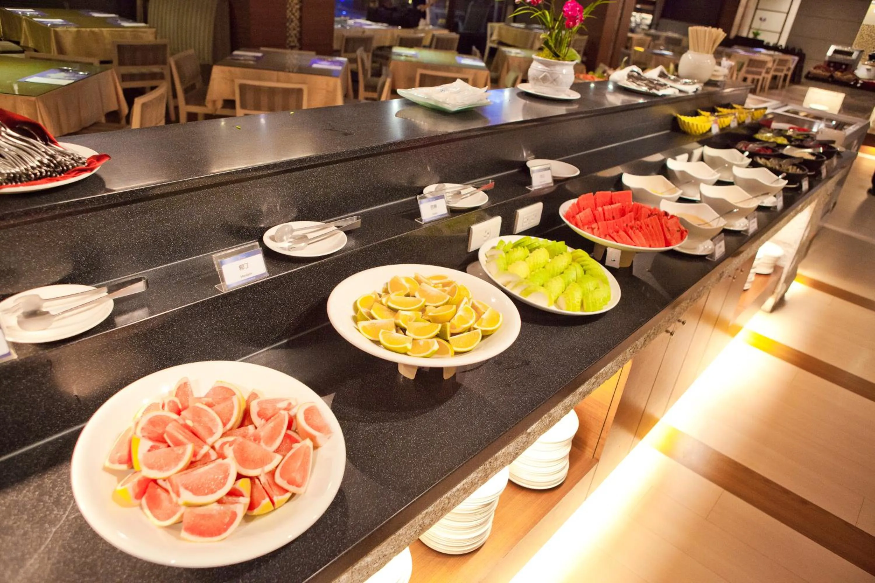 Food in Sun Moon Lake Hotel