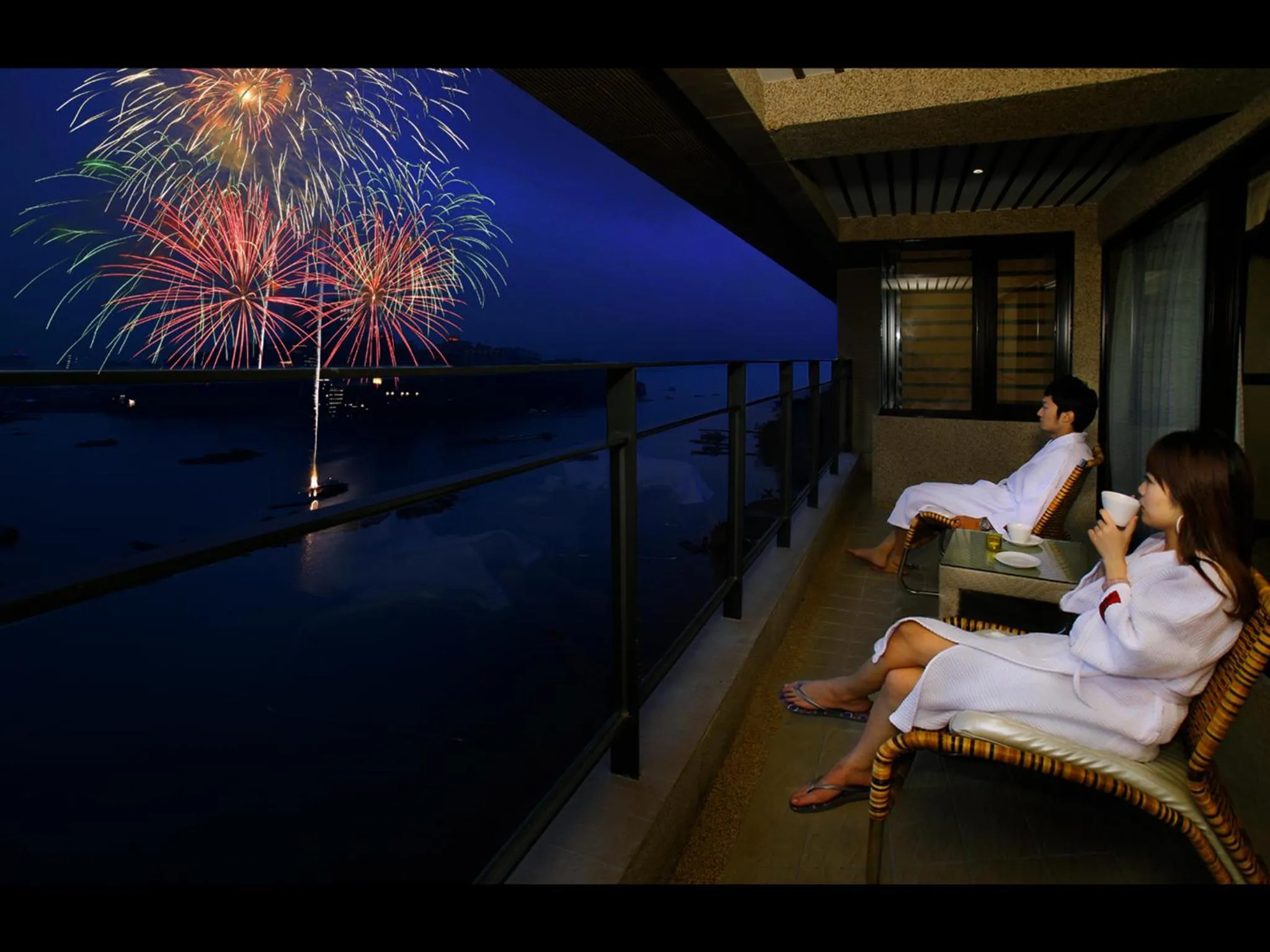 Lake view in Sun Moon Lake Hotel