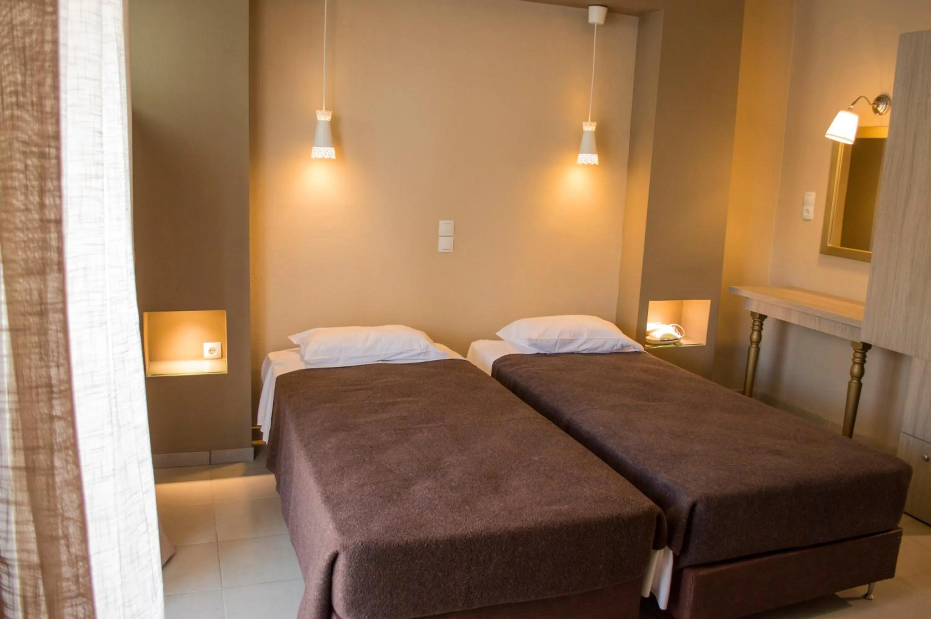 Bedroom in Nireas Hotel