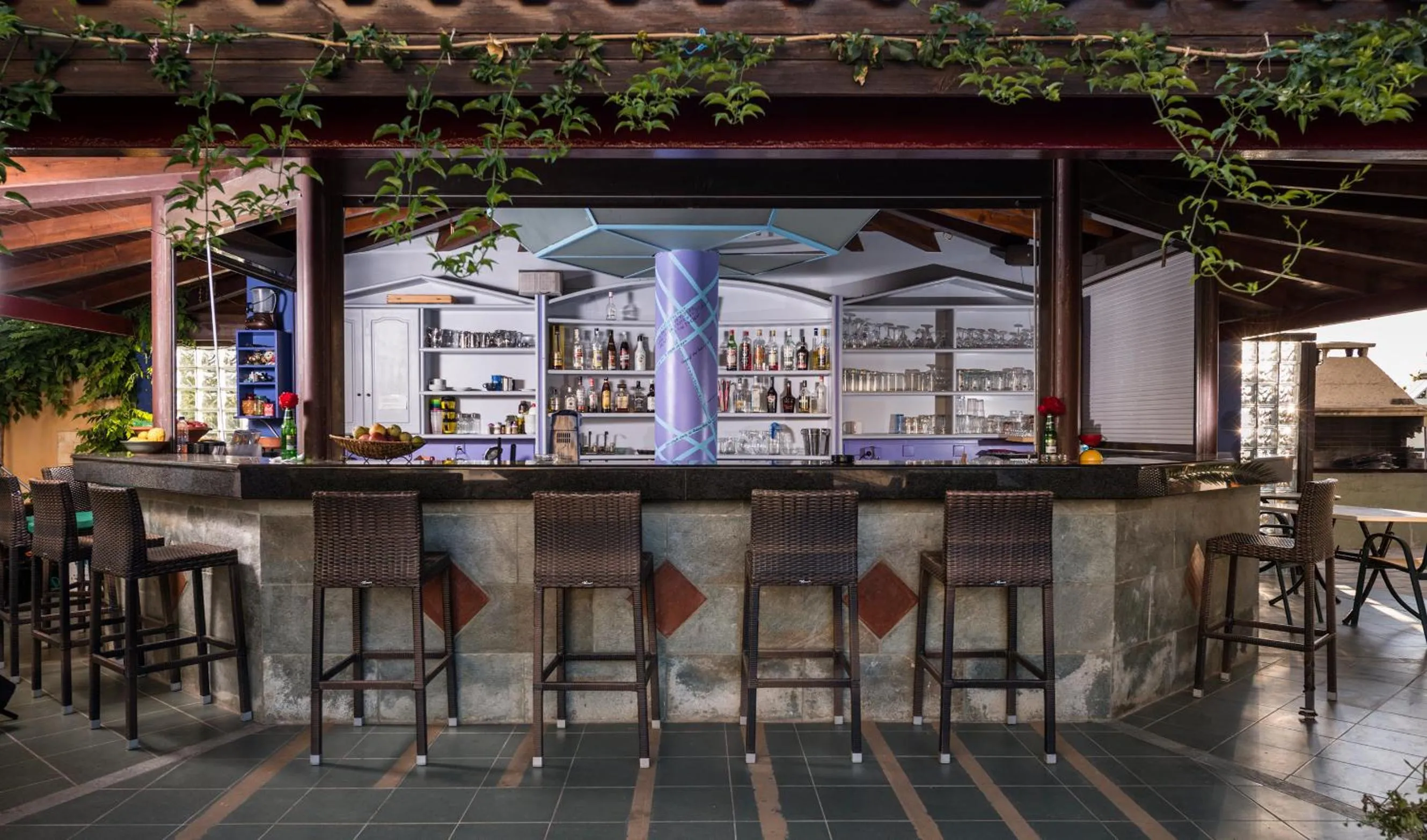 Lounge or bar in Nireas Hotel