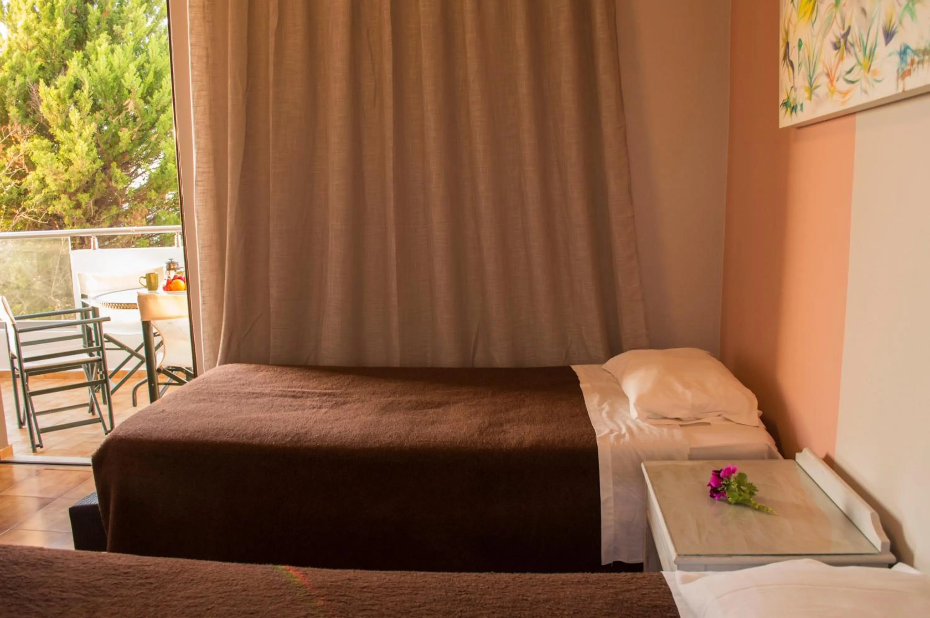 Bedroom in Nireas Hotel