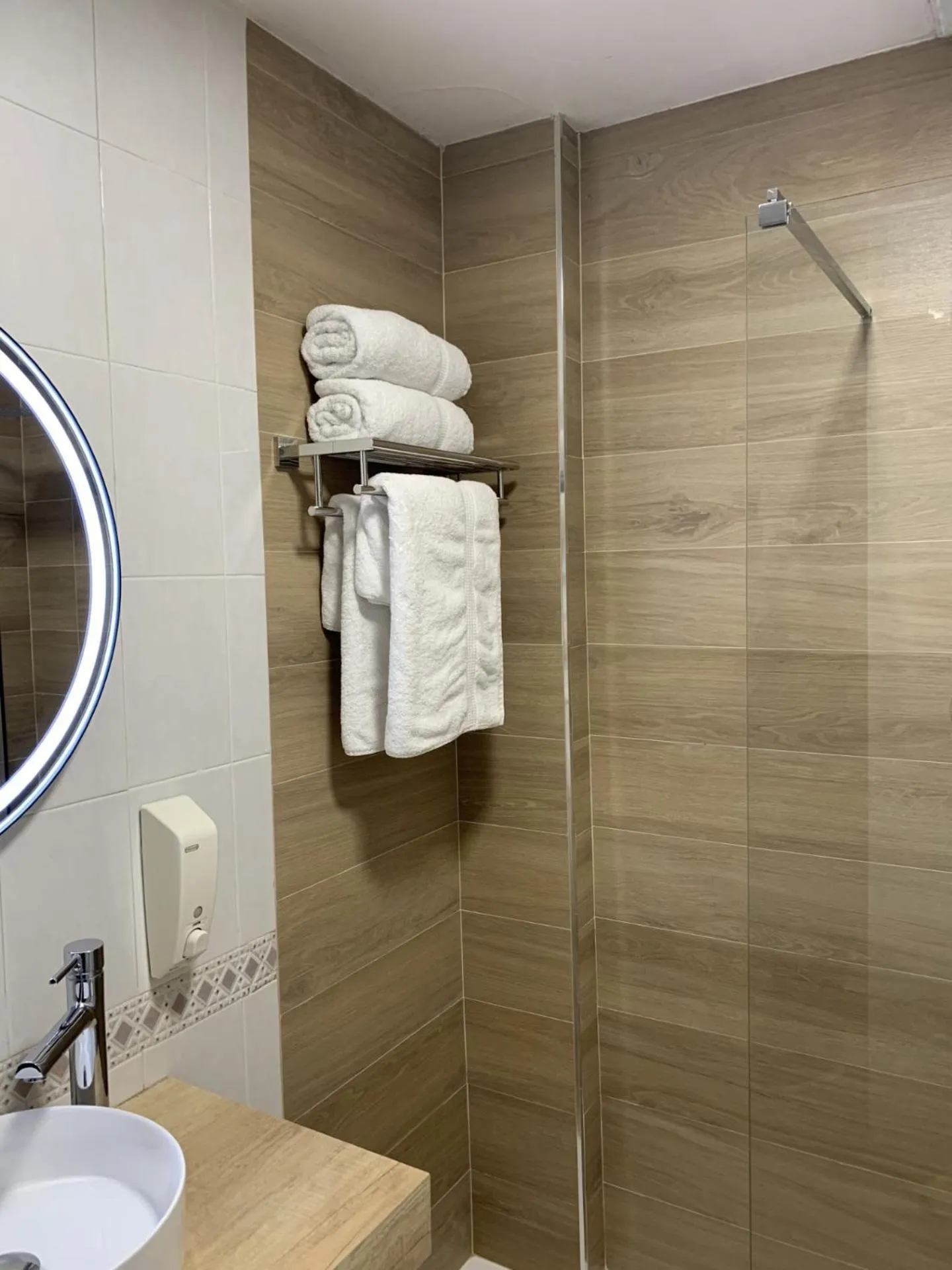 Bathroom in Hostal el Rocio