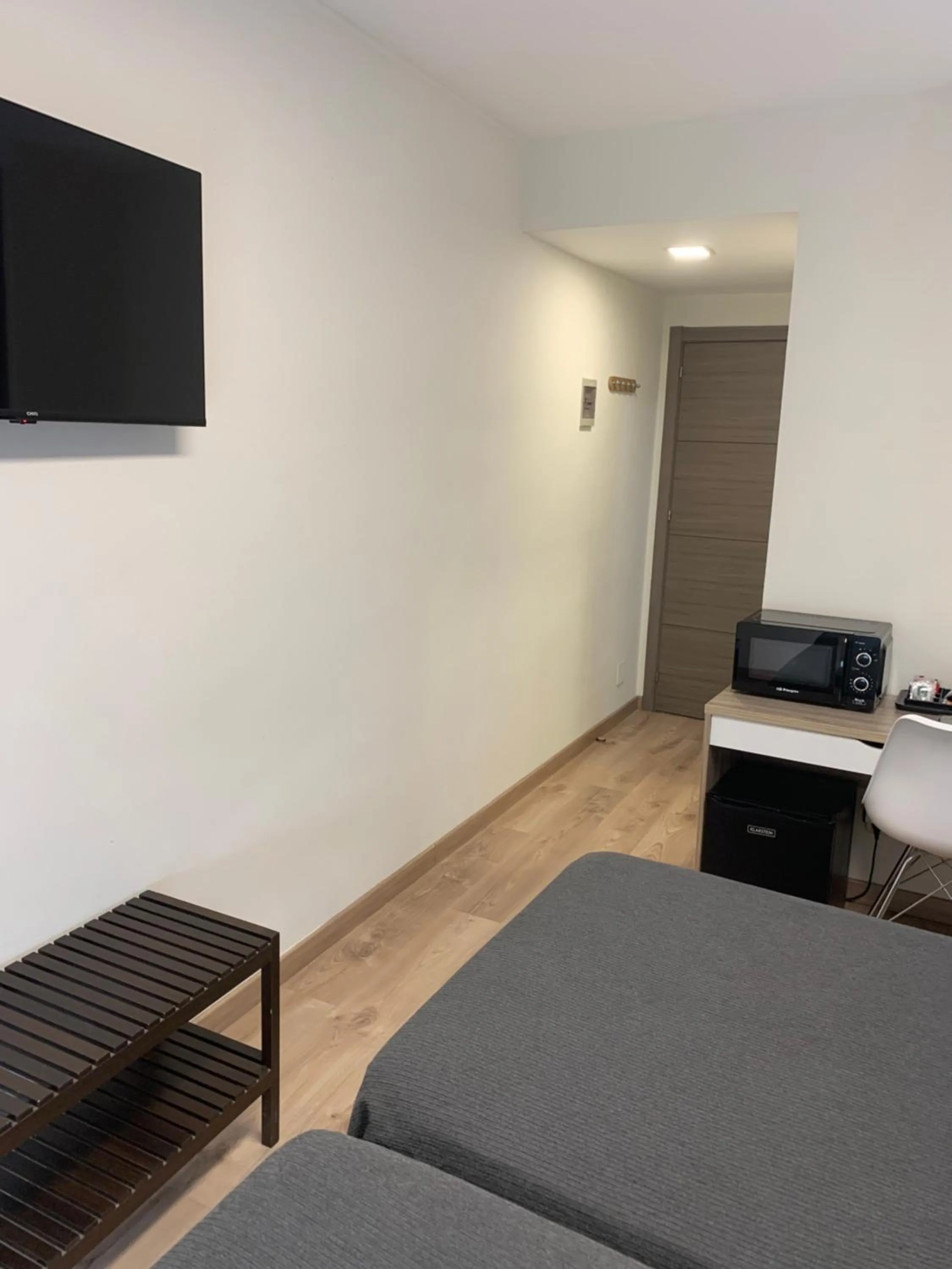 Bed in Hostal el Rocio