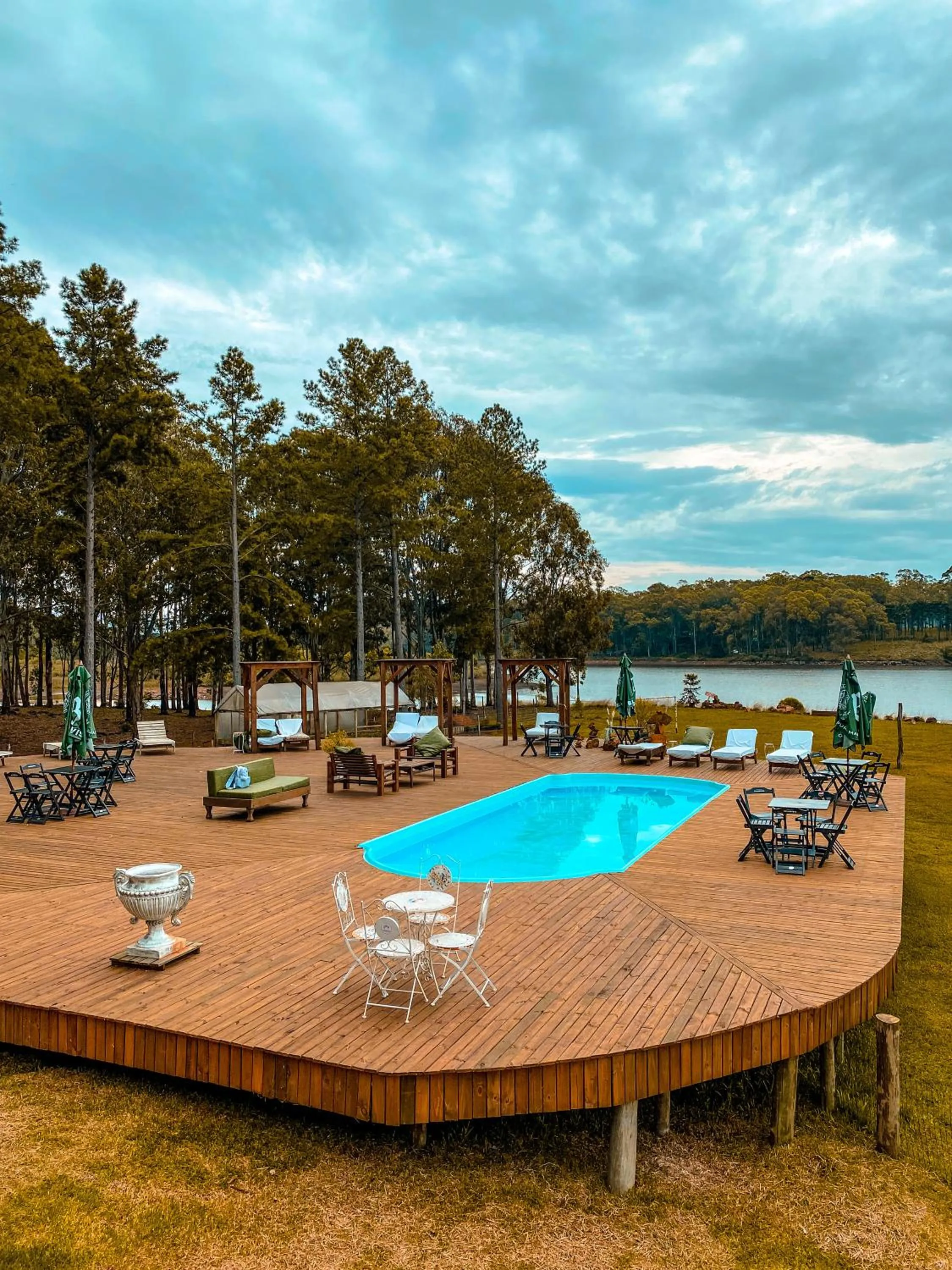 Pool view in Tedesco Eco Park