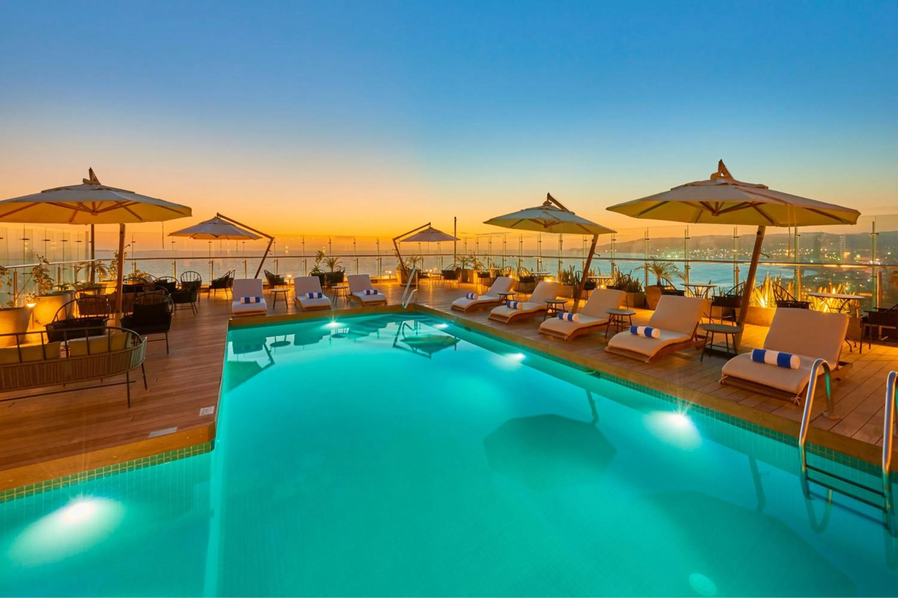 Swimming pool in City Express Plus by Marriott Ensenada