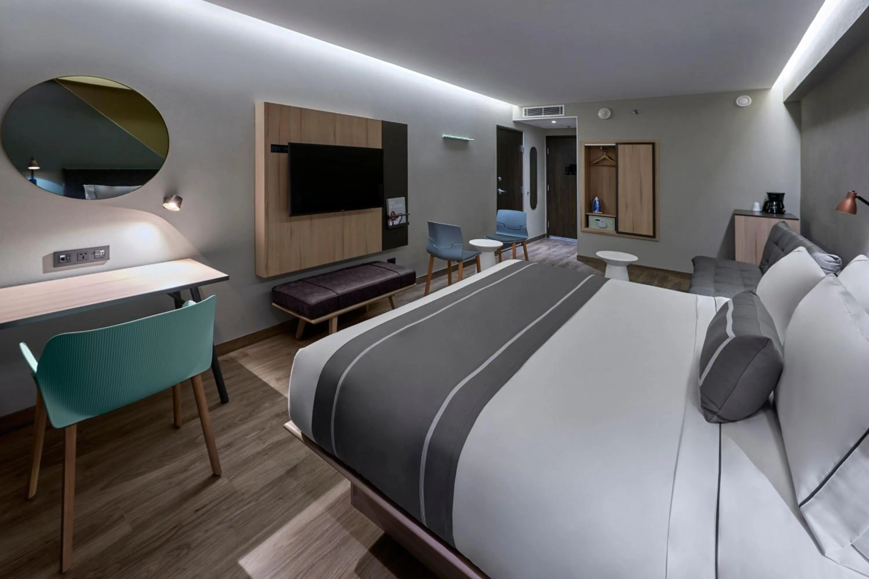 Bedroom, Bed in City Express Plus by Marriott Ensenada