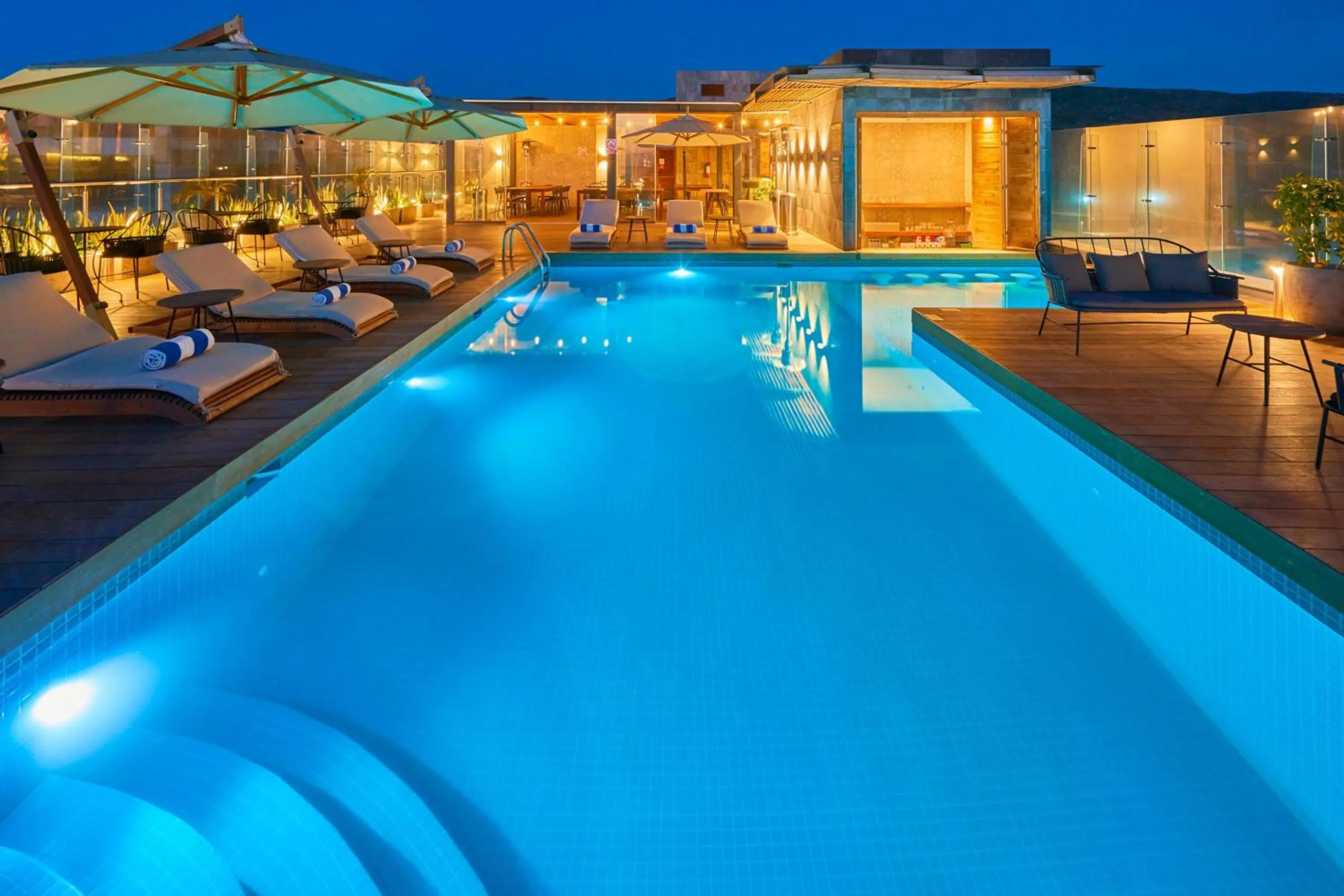 Swimming pool in City Express Plus by Marriott Ensenada