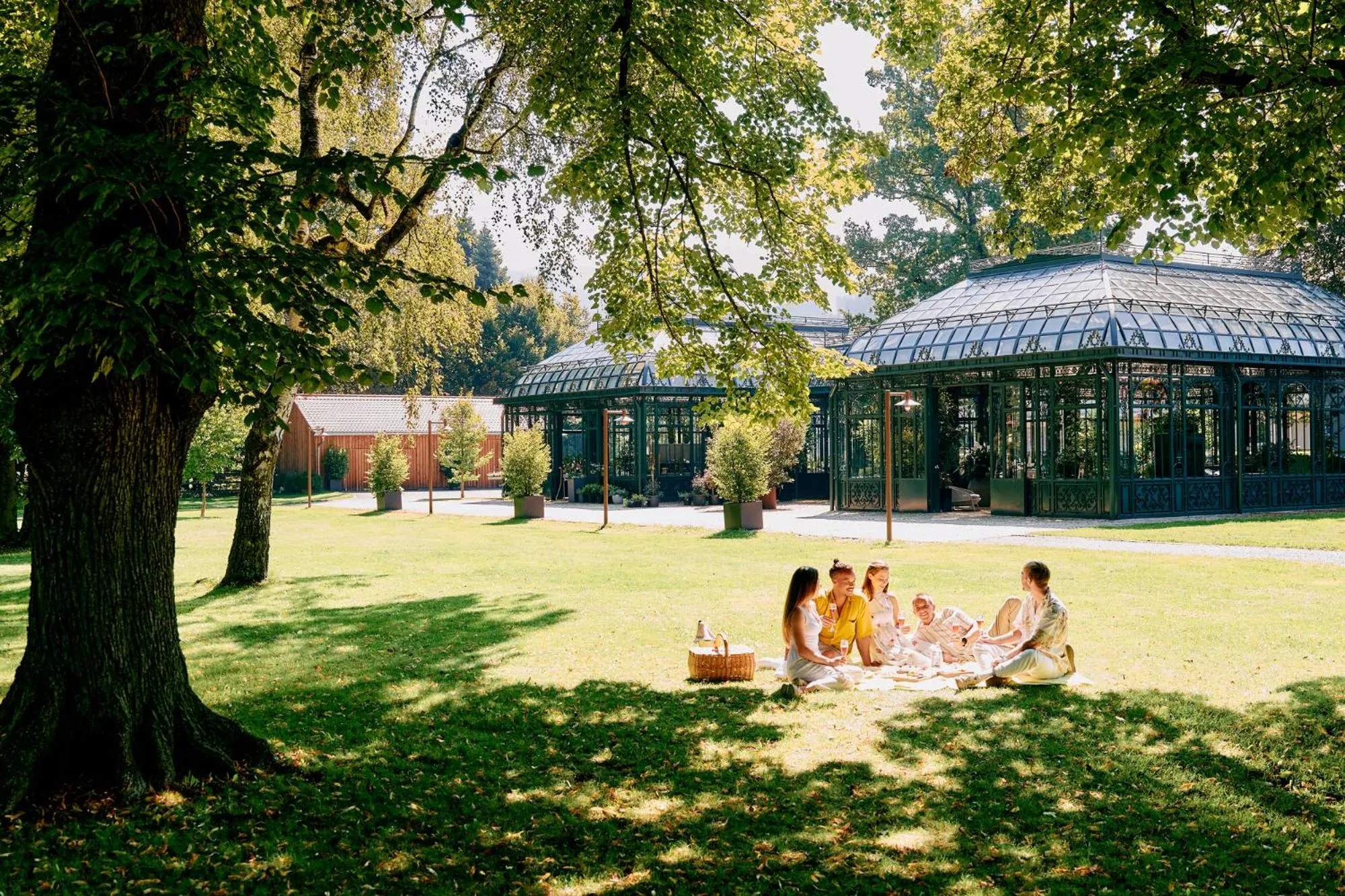 Garden in TAUROA G'Schlössl Murtal