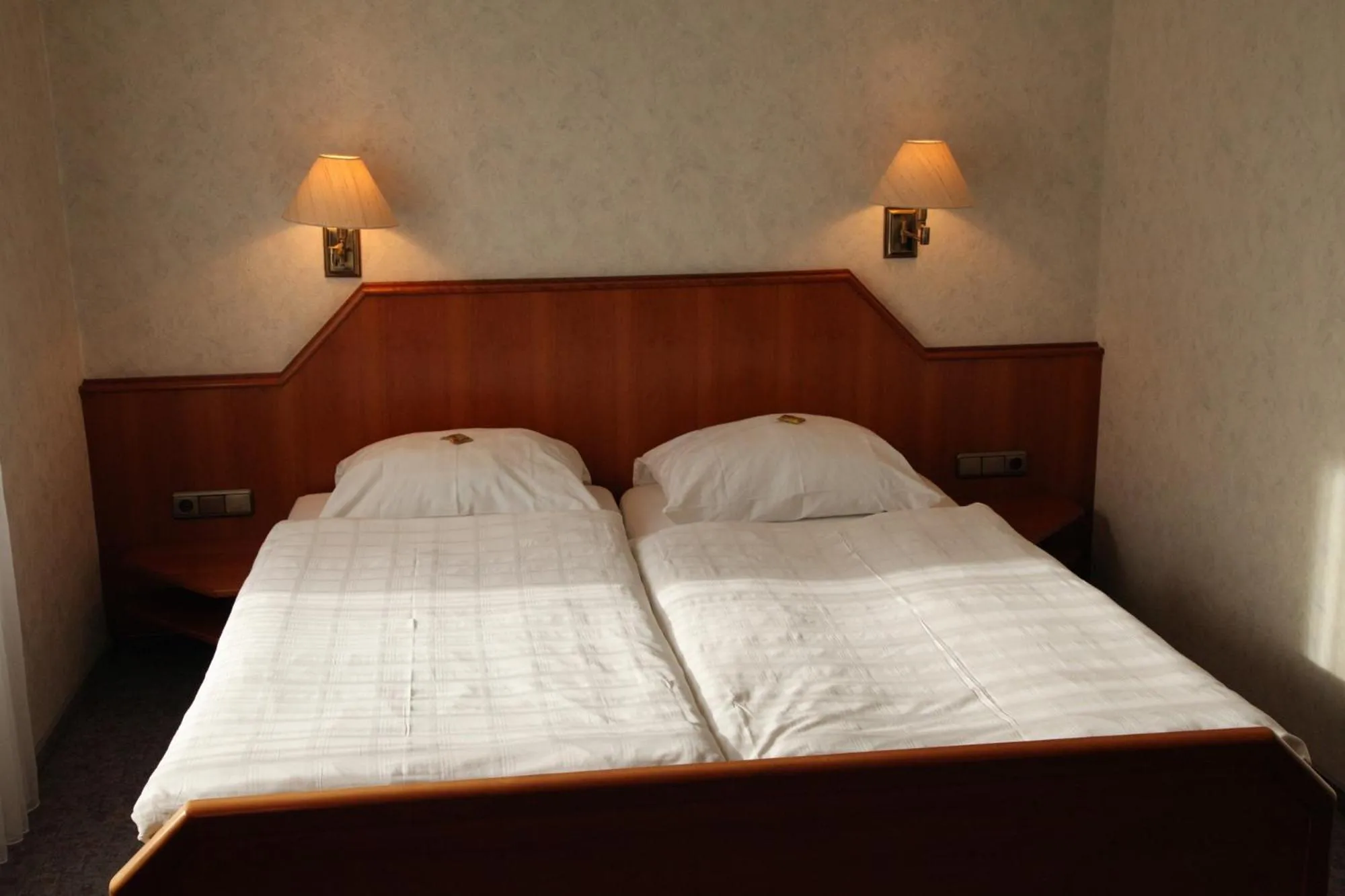 Bed in Ackfeld Hotel-Restaurant
