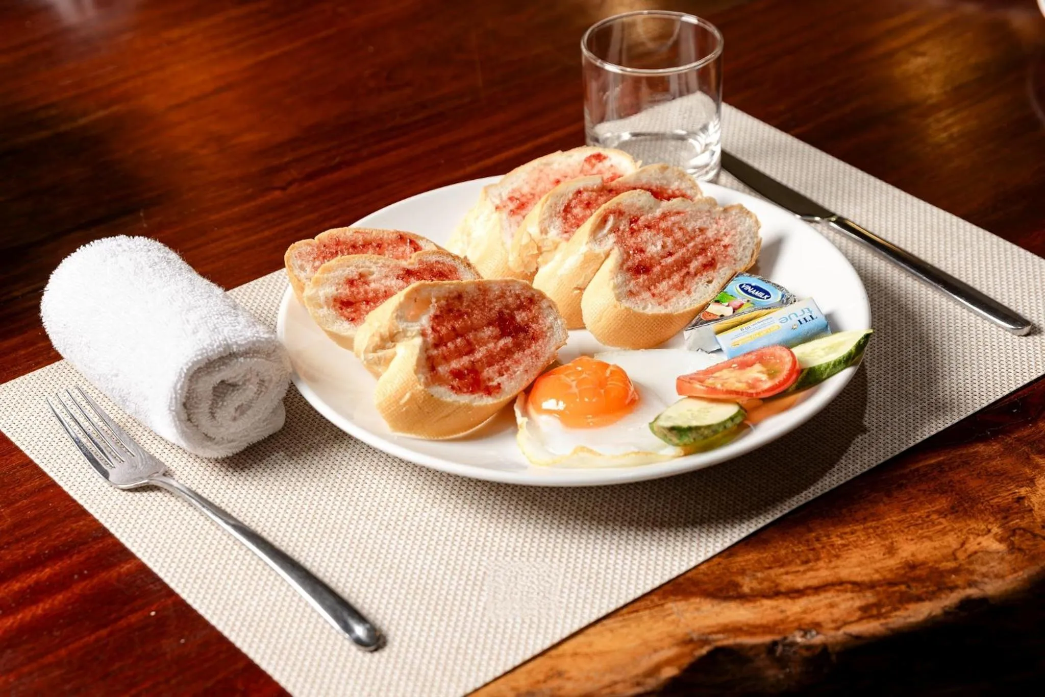 Breakfast in LittleTamCoc Boutique Villa Ninh Binh