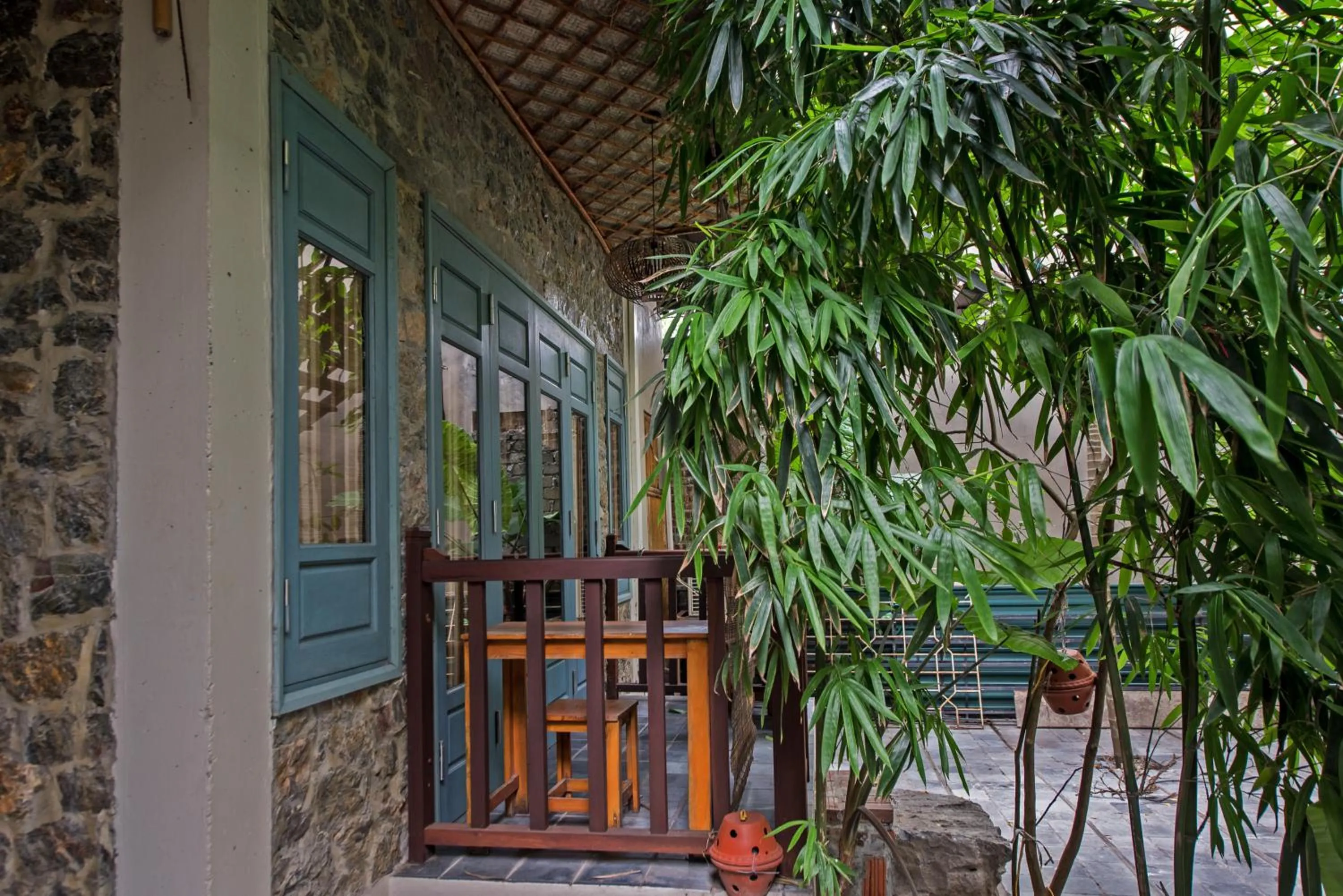 Garden view in LittleTamCoc Boutique Villa Ninh Binh