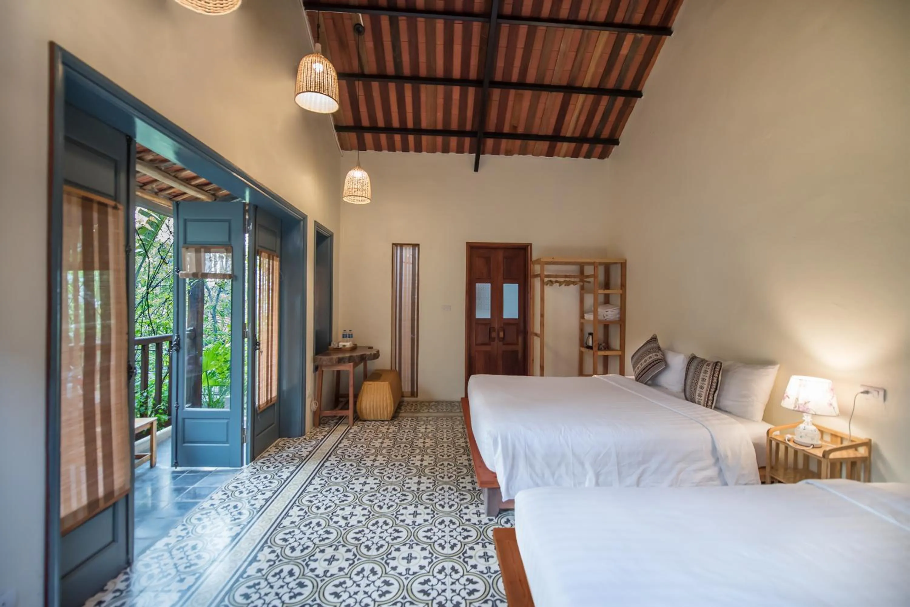 Bedroom, Bed in LittleTamCoc Boutique Villa Ninh Binh