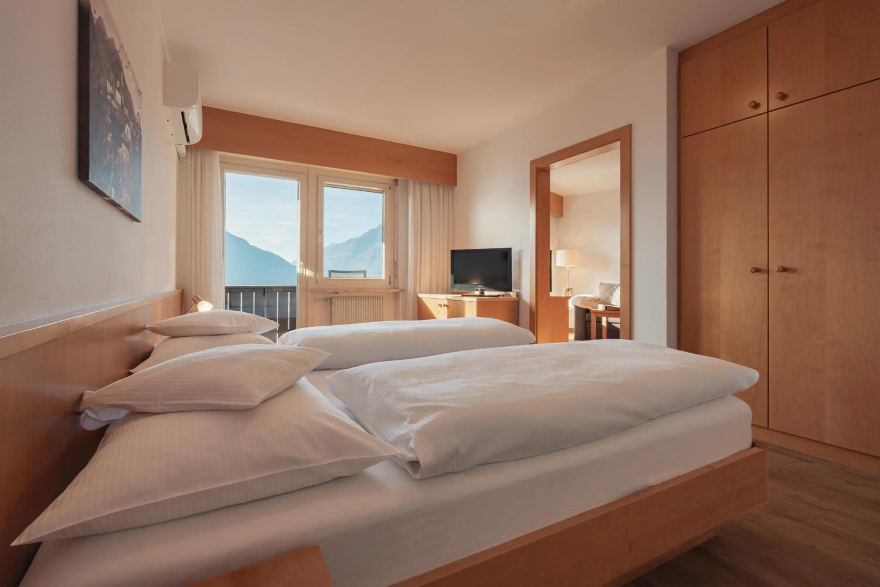 Bedroom, Bed in Appartment Maria