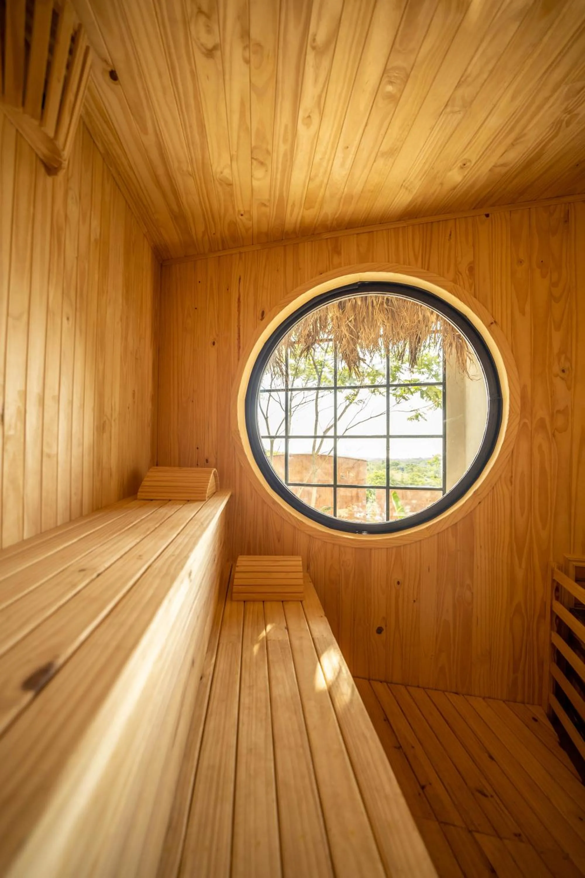 Sauna in Tava Glamping Cerro