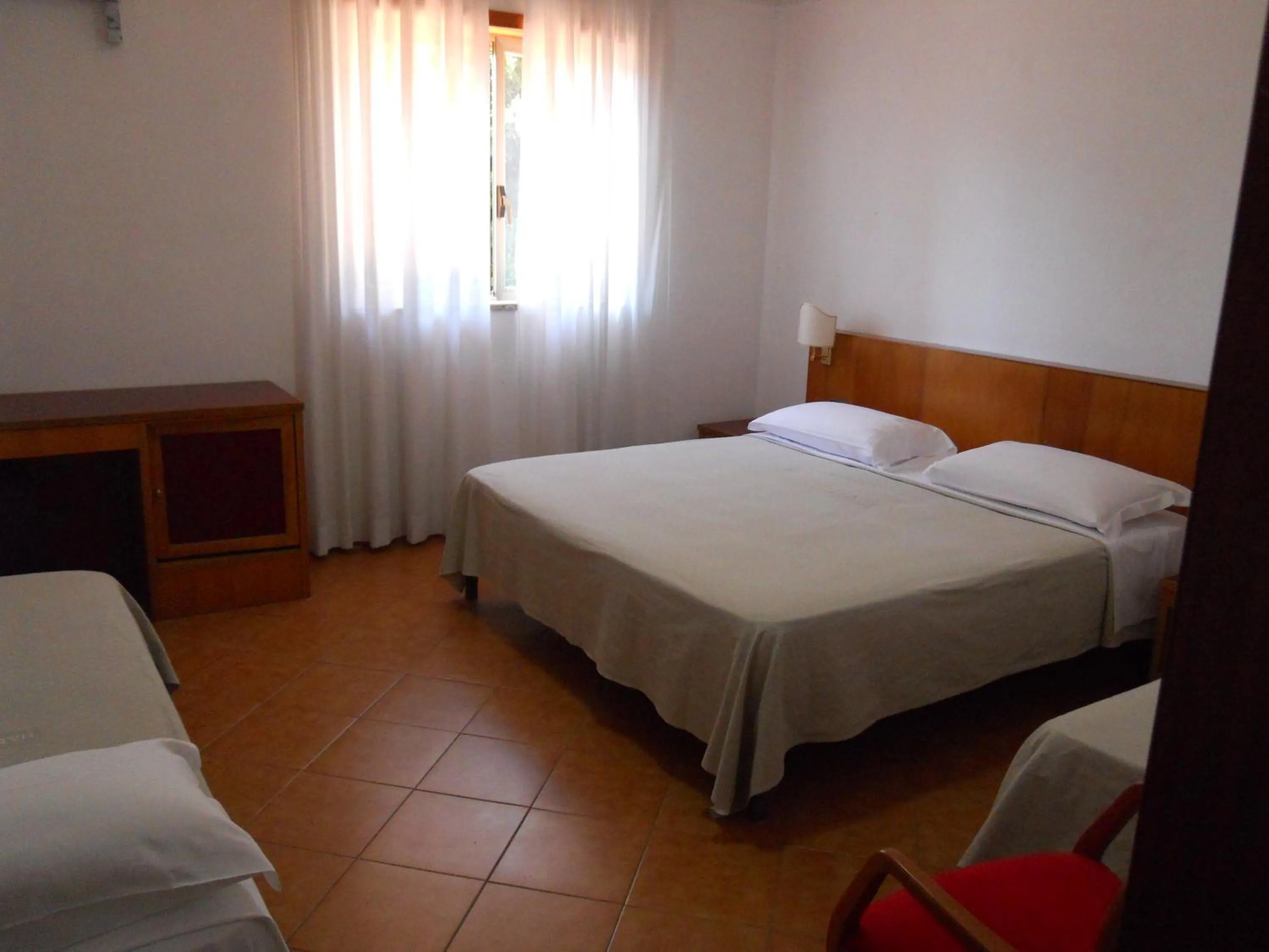 Bed in Grand Hotel Pavone