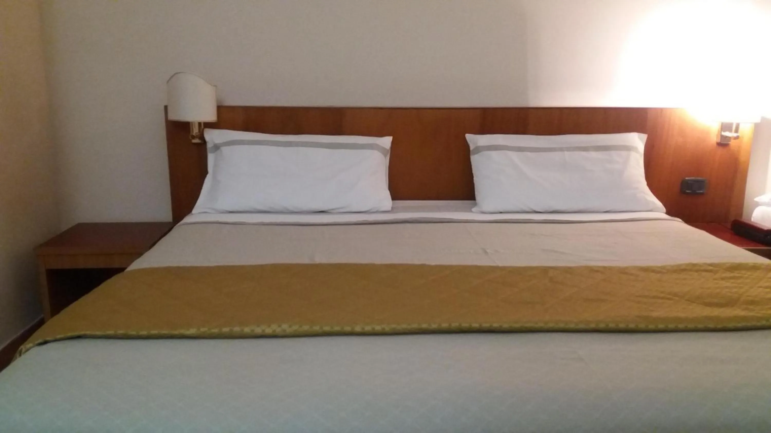 Bed in Grand Hotel Pavone