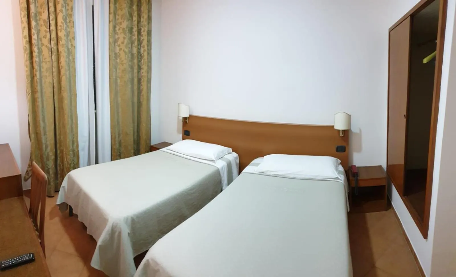 Bed in Grand Hotel Pavone