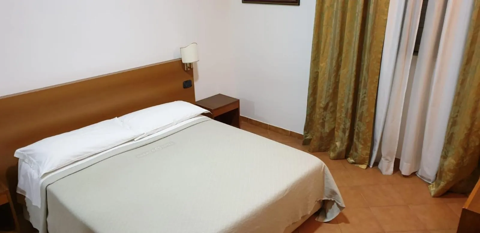 Bed in Grand Hotel Pavone