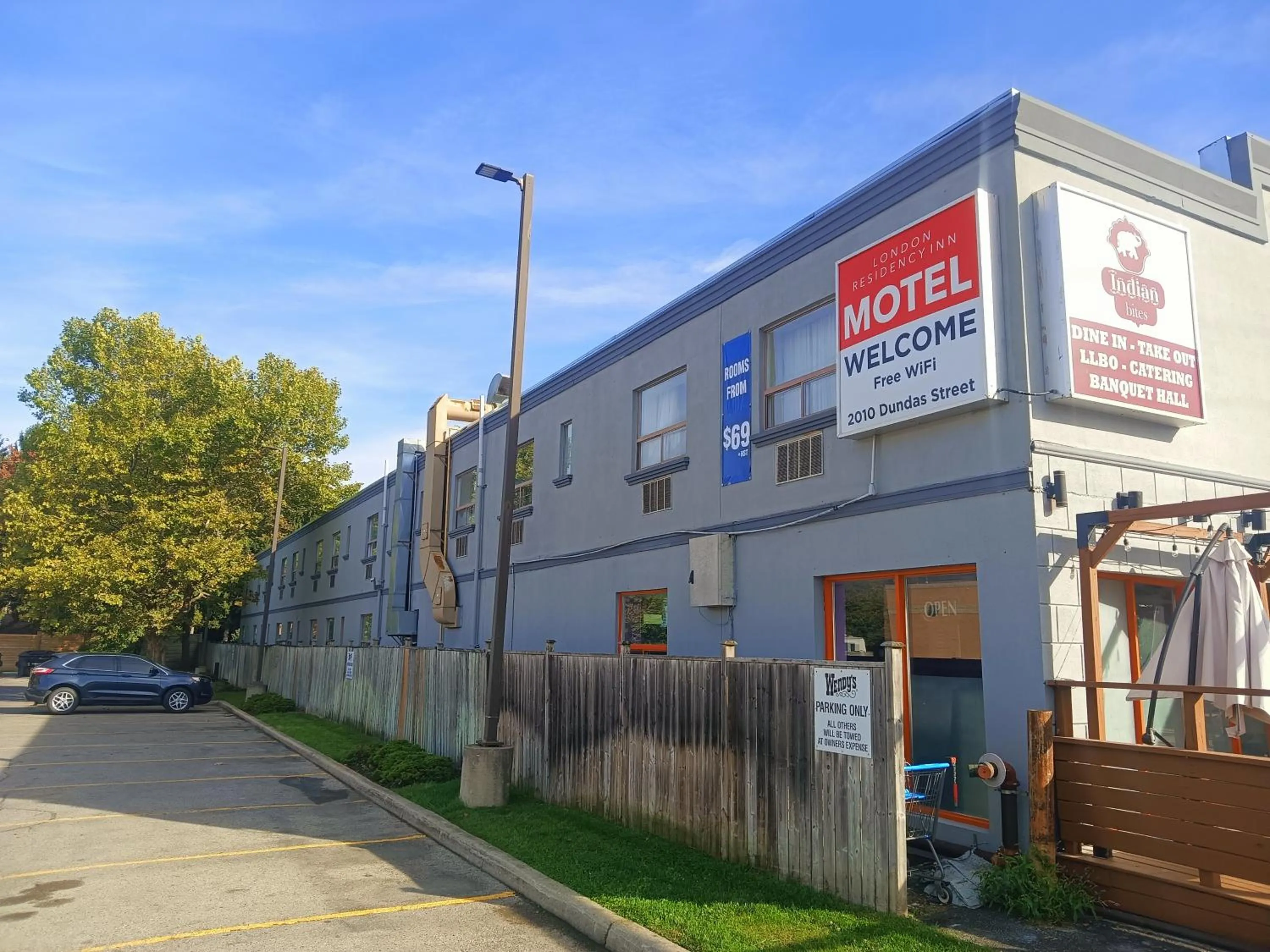 Property building in London residency inn