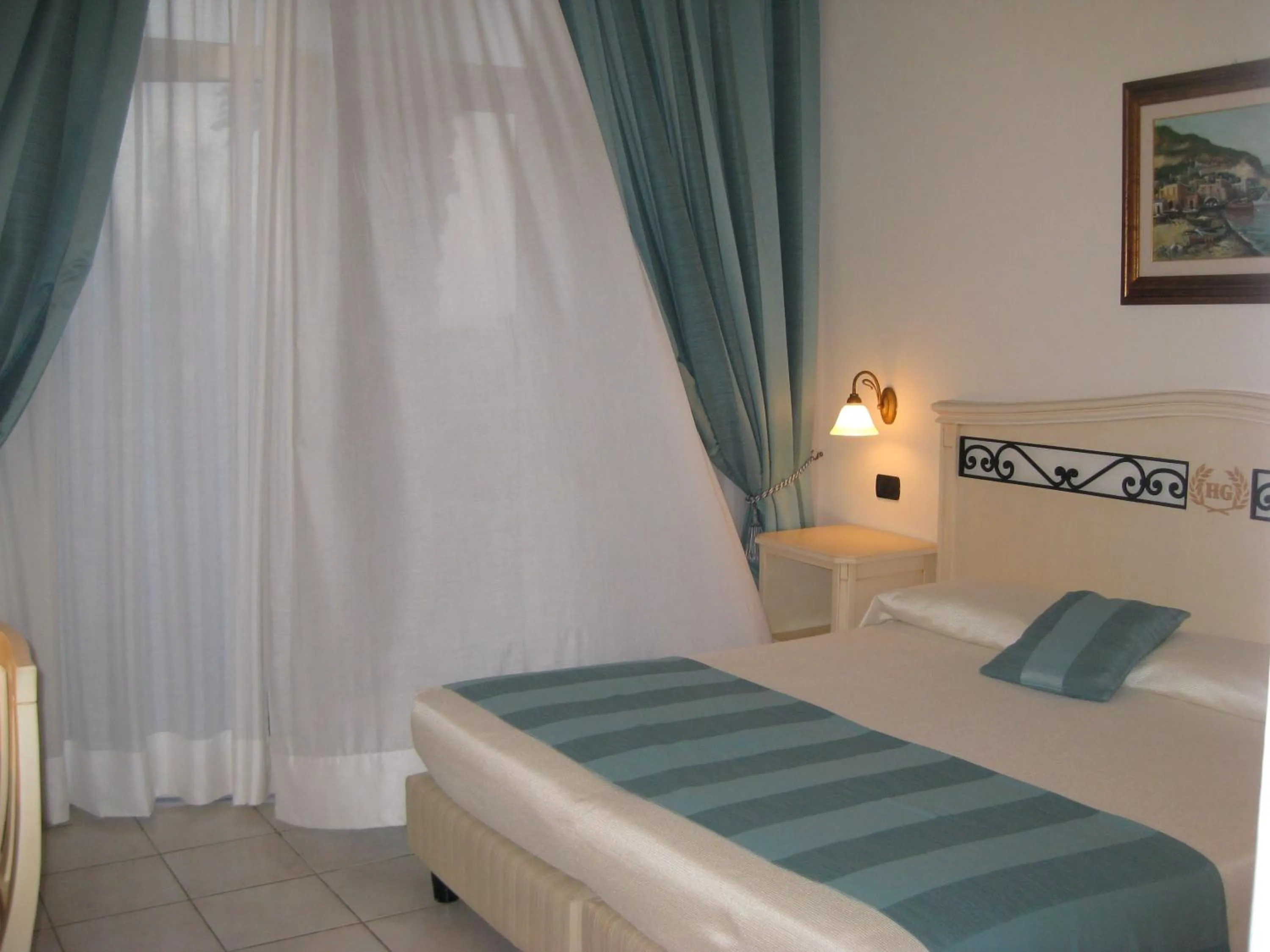 Bed in Hotel Del Golfo