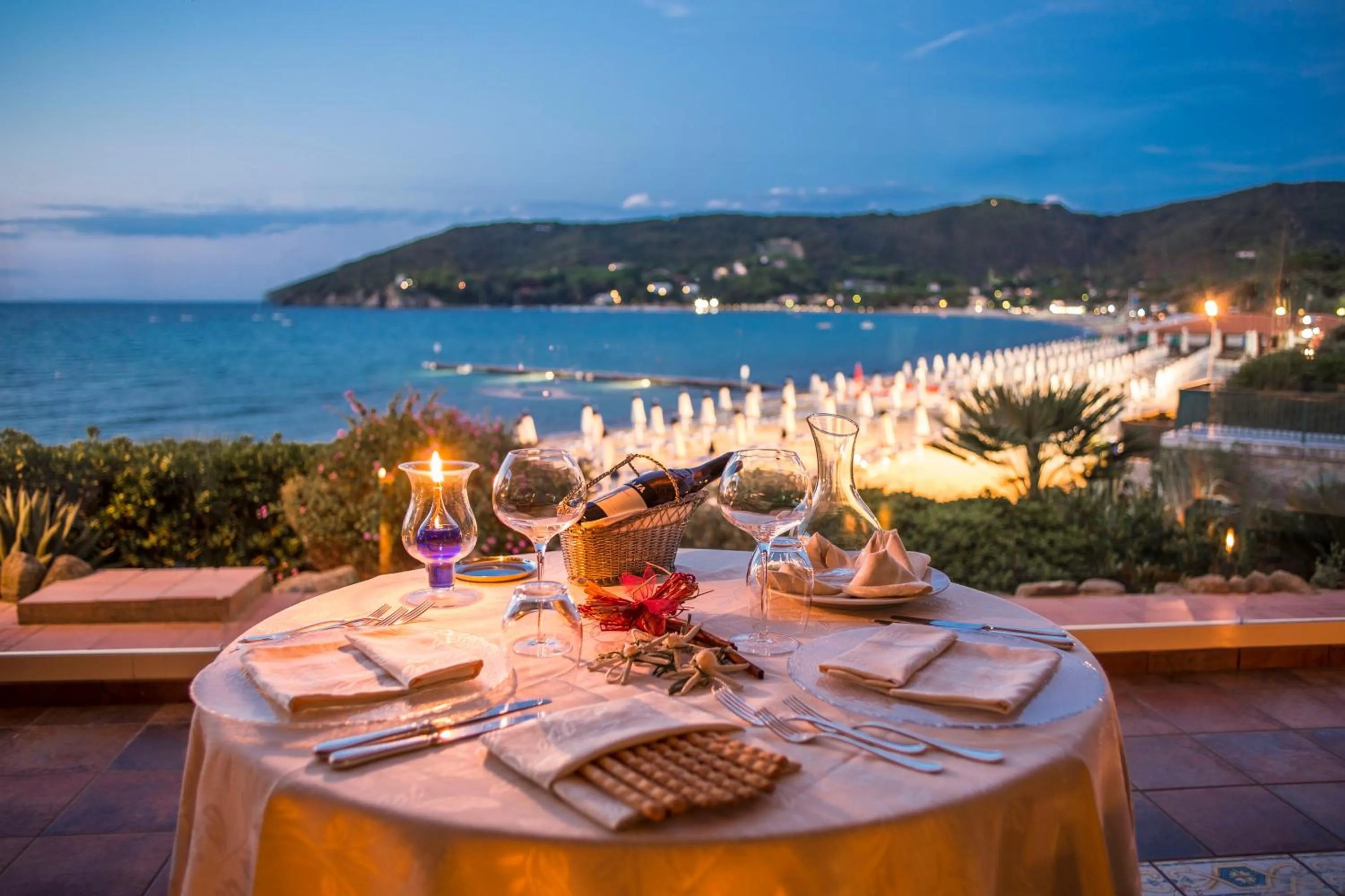 Restaurant/places to eat in Hotel Del Golfo
