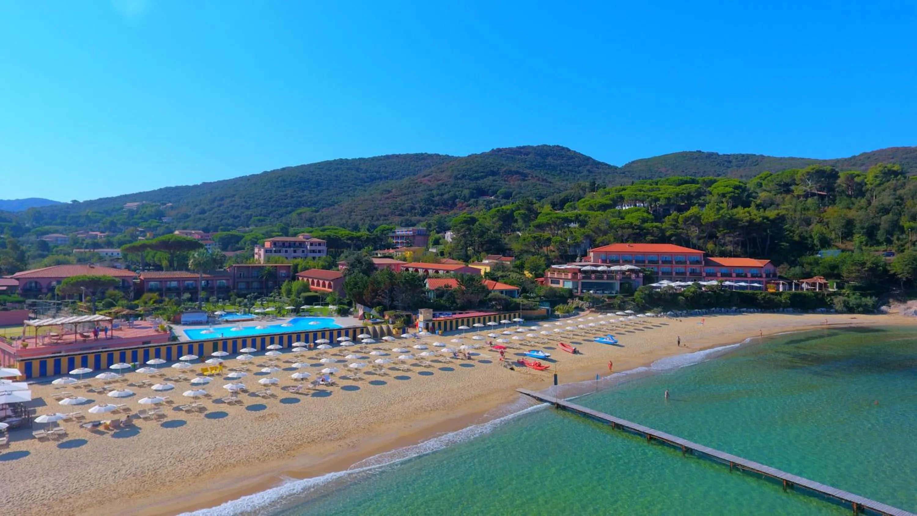 Bird's eye view in Hotel Del Golfo