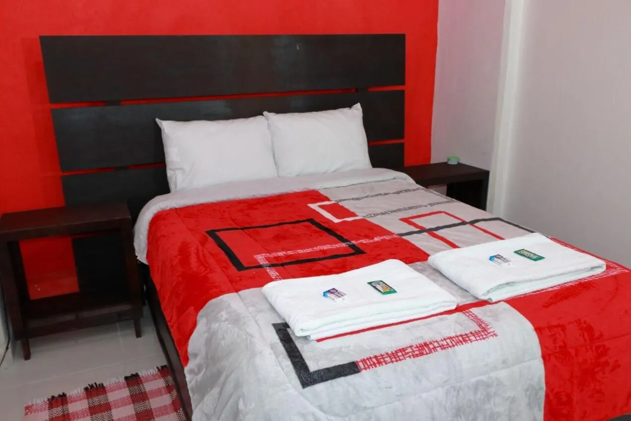 Bedroom, Bed in Hotel Boutique Otomi cerca de Tolantongo