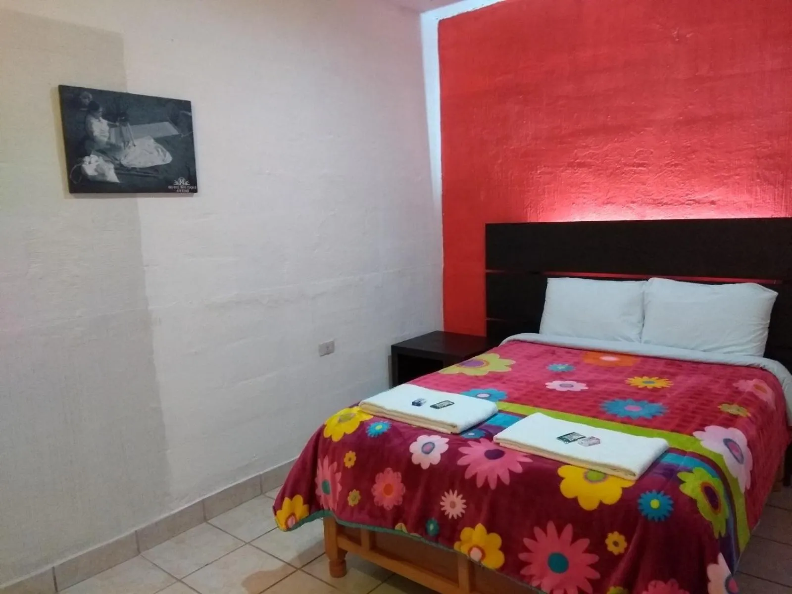 Bed in Hotel Boutique Otomi cerca de Tolantongo