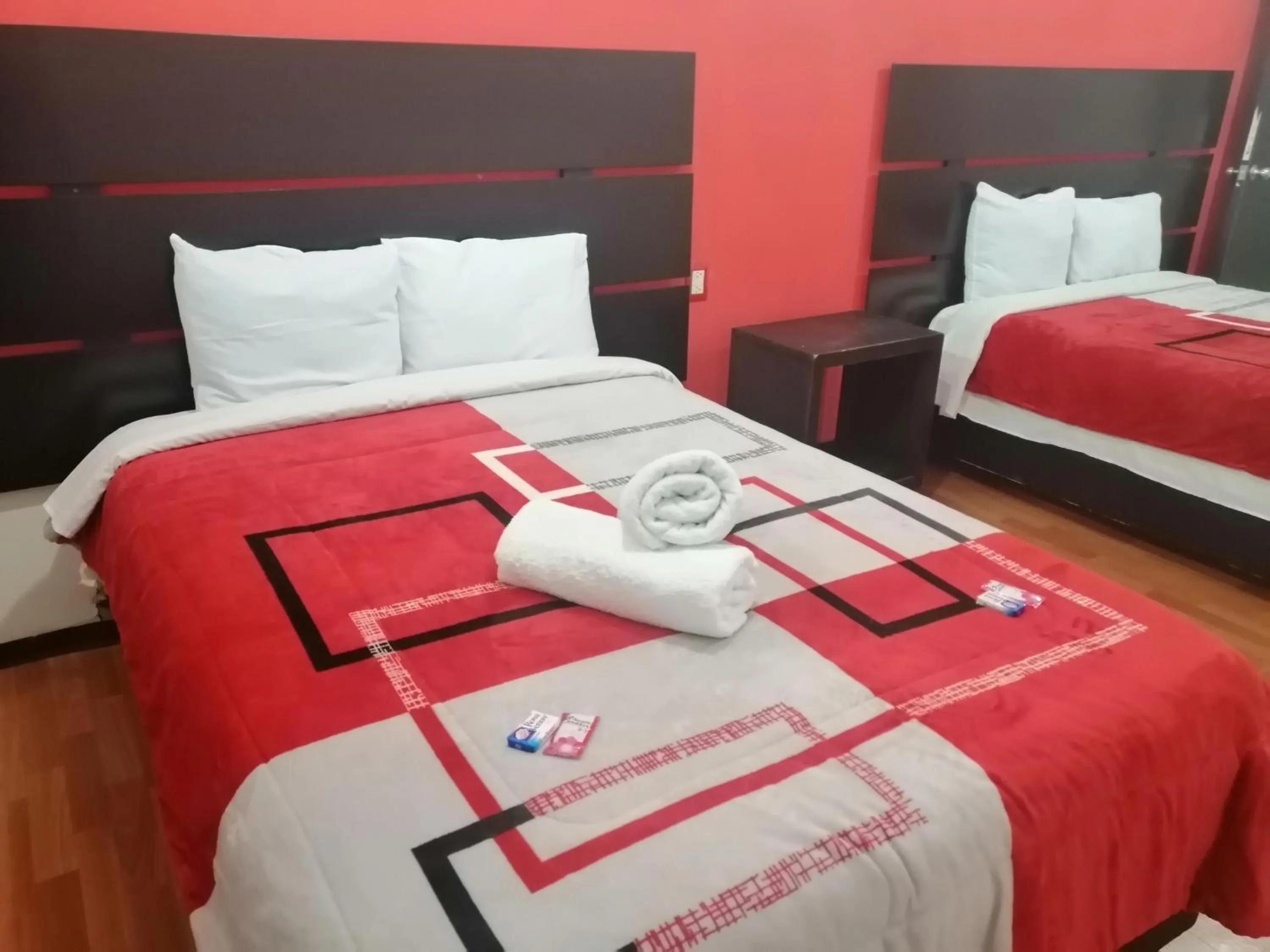 Bed in Hotel Boutique Otomi cerca de Tolantongo