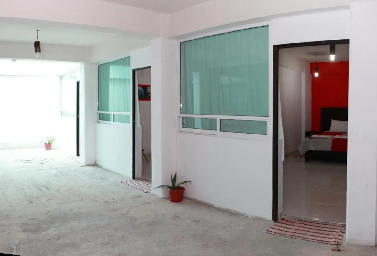 Bed in Hotel Boutique Otomi cerca de Tolantongo