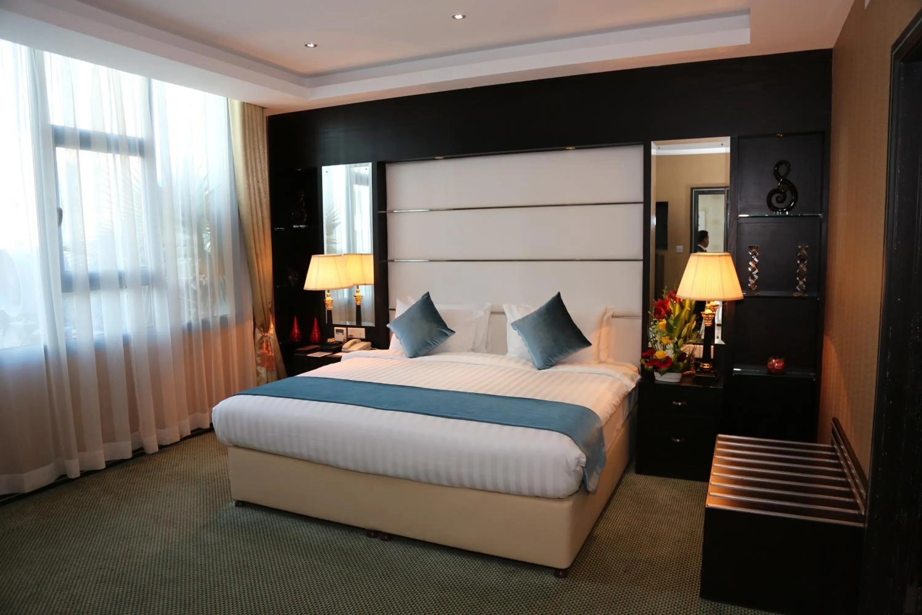 Bedroom, Bed in The Olive Hotel, Juffair