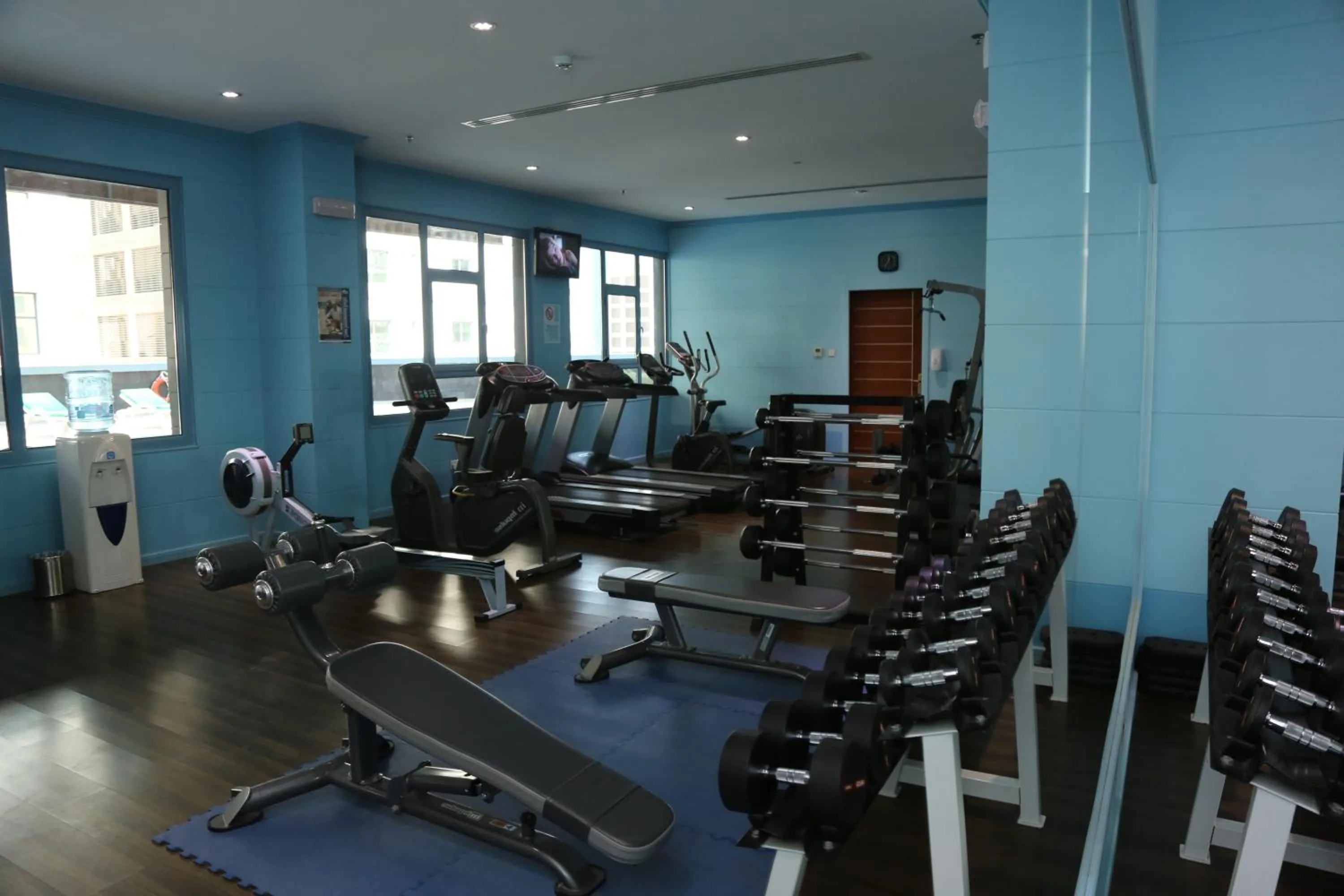 Fitness centre/facilities in The Olive Hotel, Juffair
