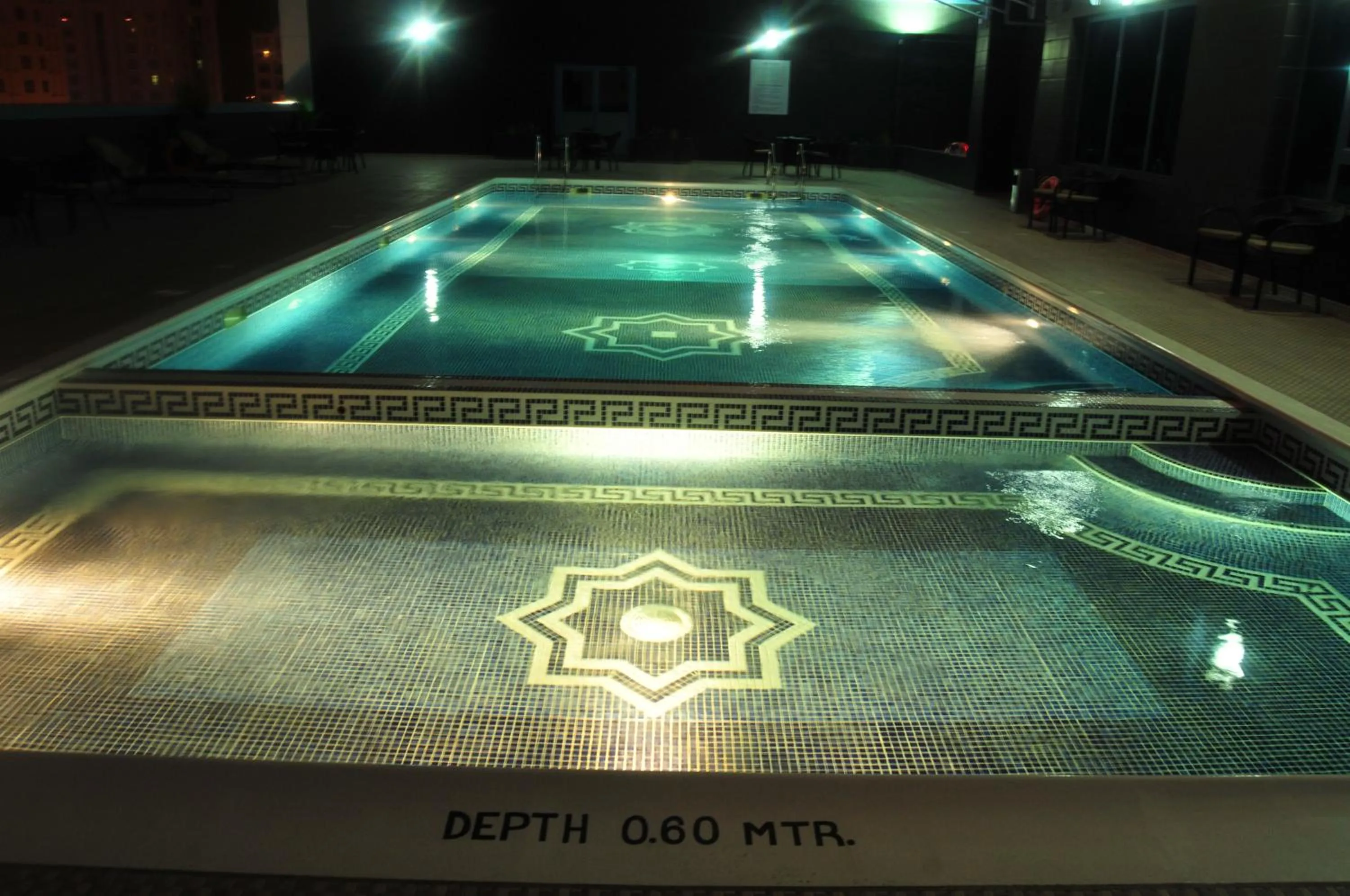 Swimming pool in The Olive Hotel, Juffair