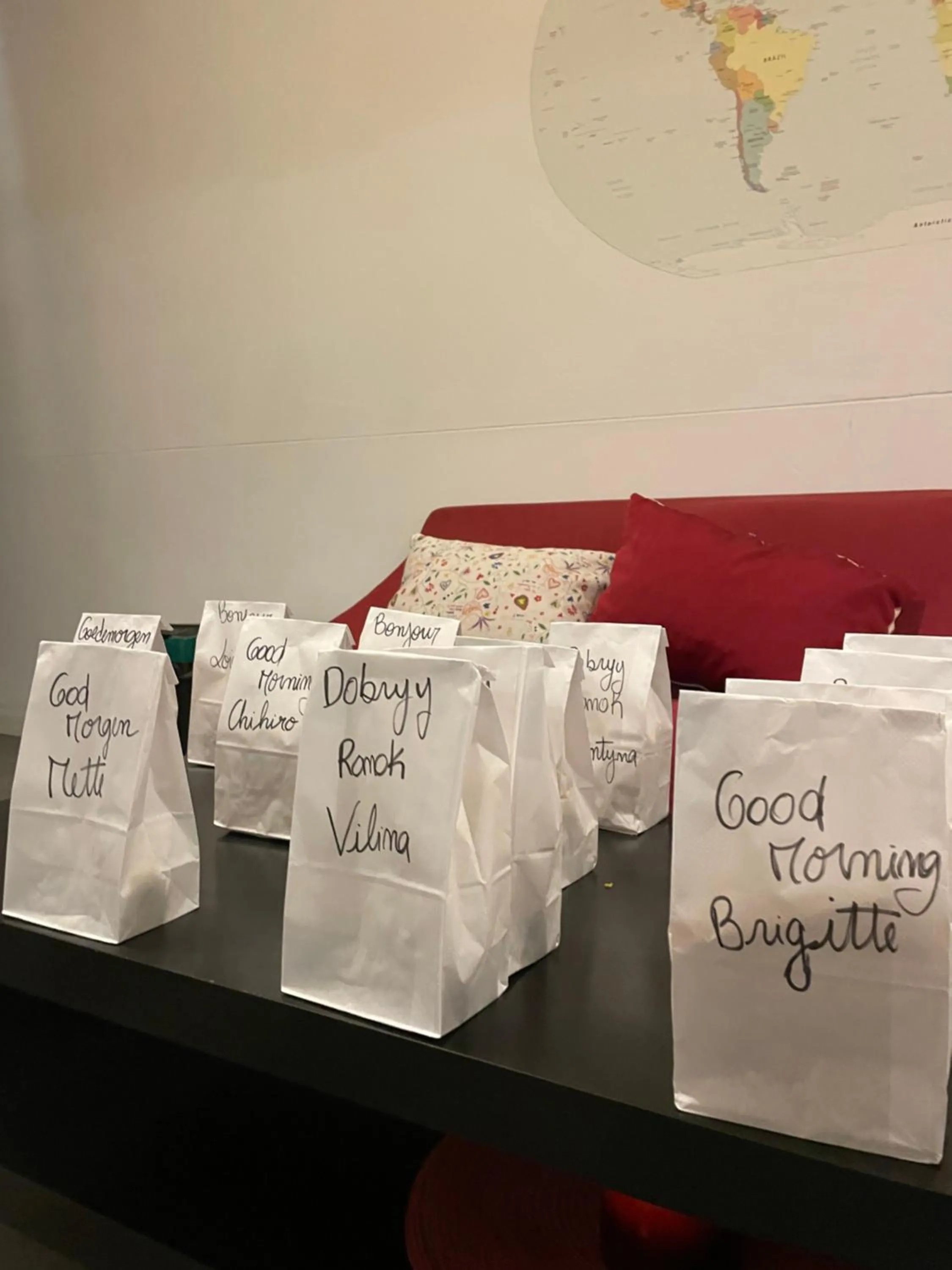 Breakfast in AirPorto Hostel