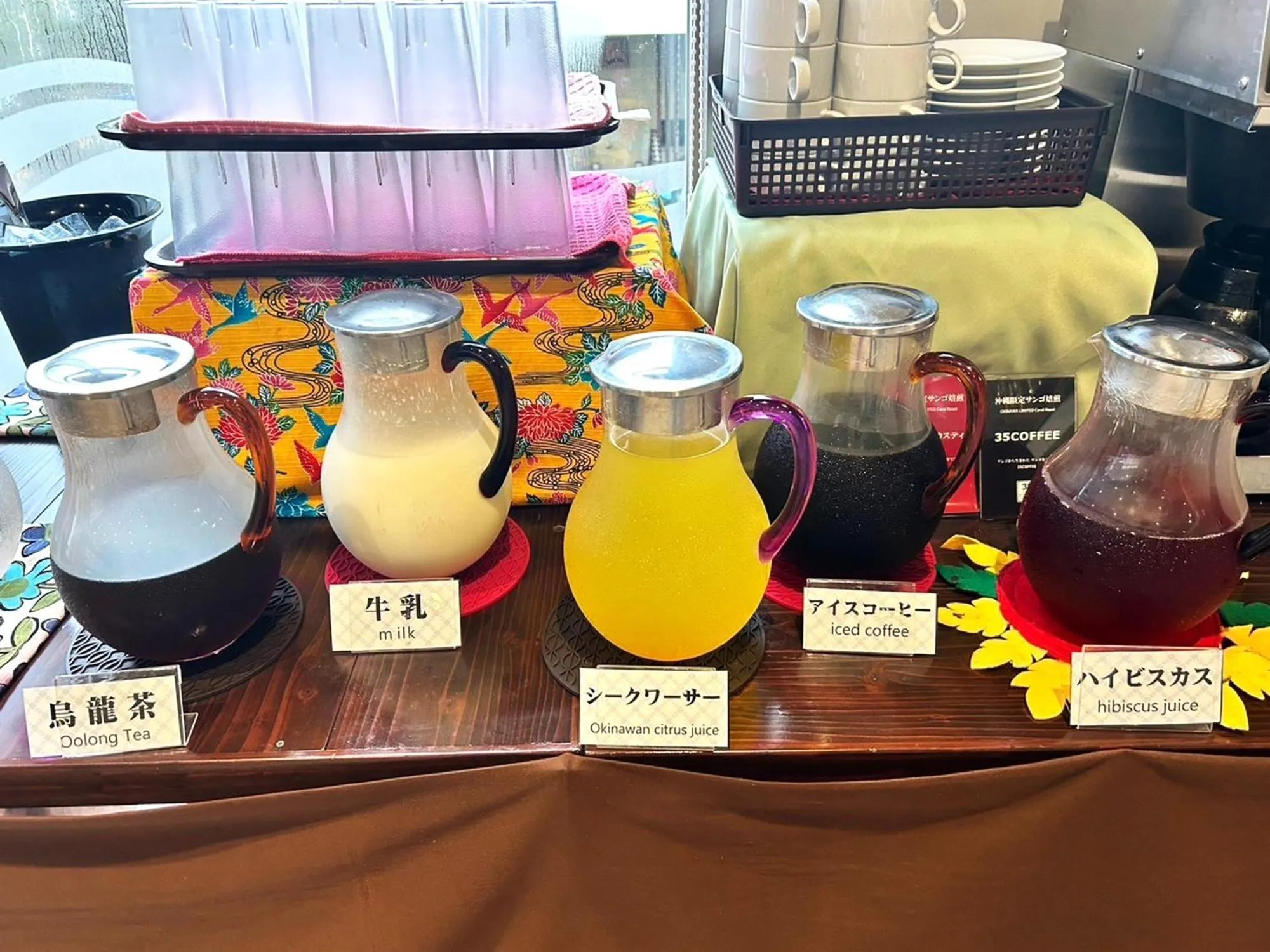 Buffet breakfast in Green Rich Hotel & Capsule Naha - Artificial hot spring Futamata Yunohana