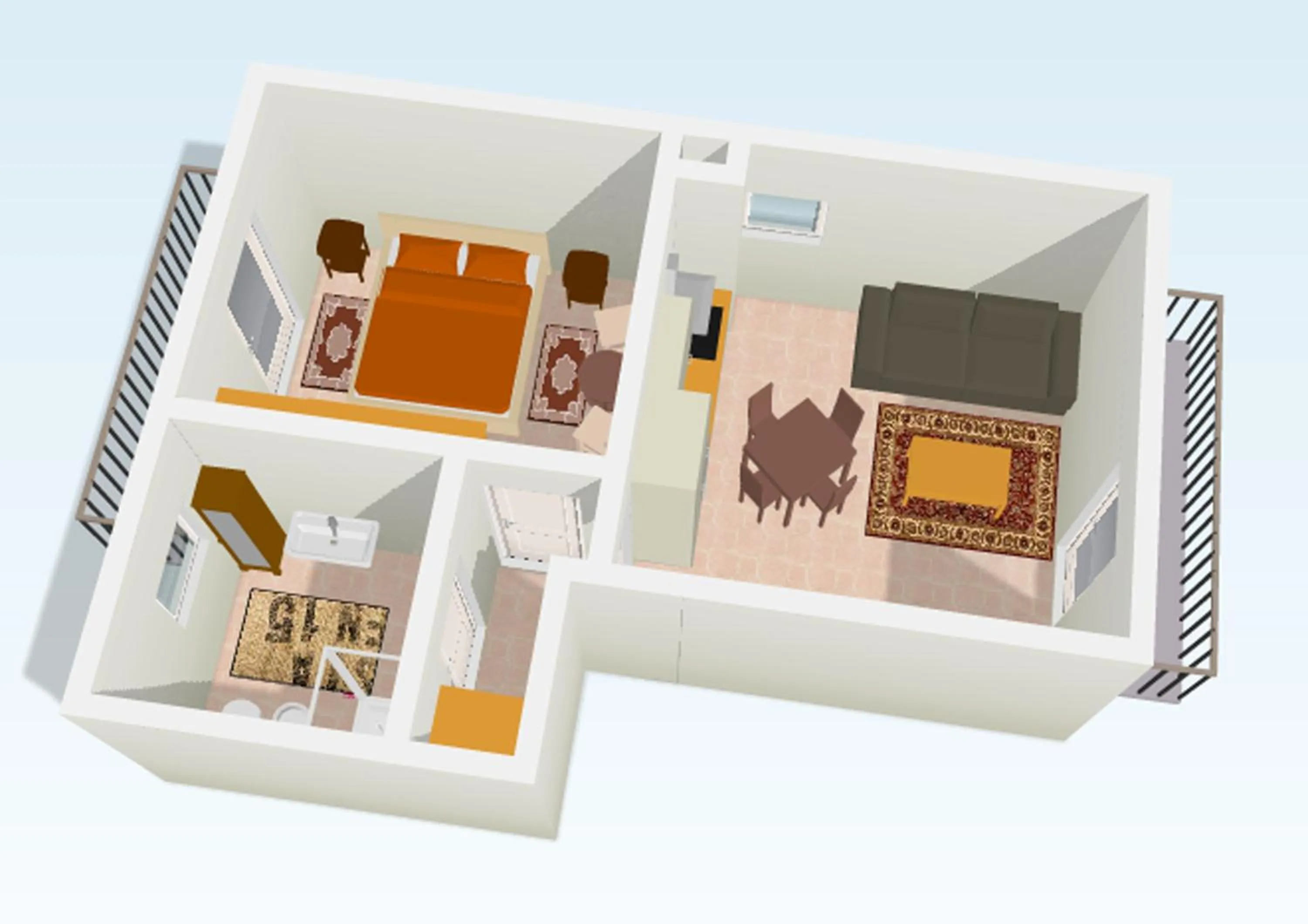 Floor plan in Residence Grand Hotel SIVA - Adults Only