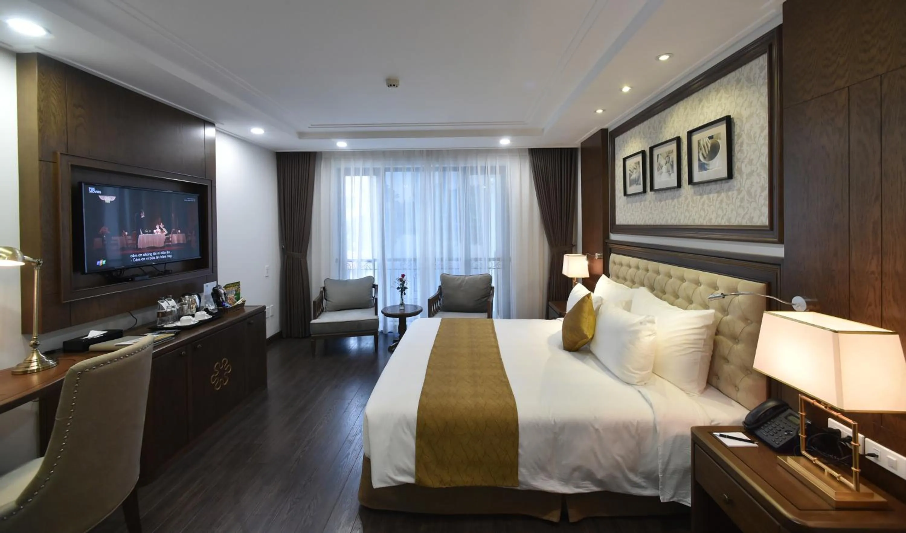 Bed in Garco Dragon Hotel 2